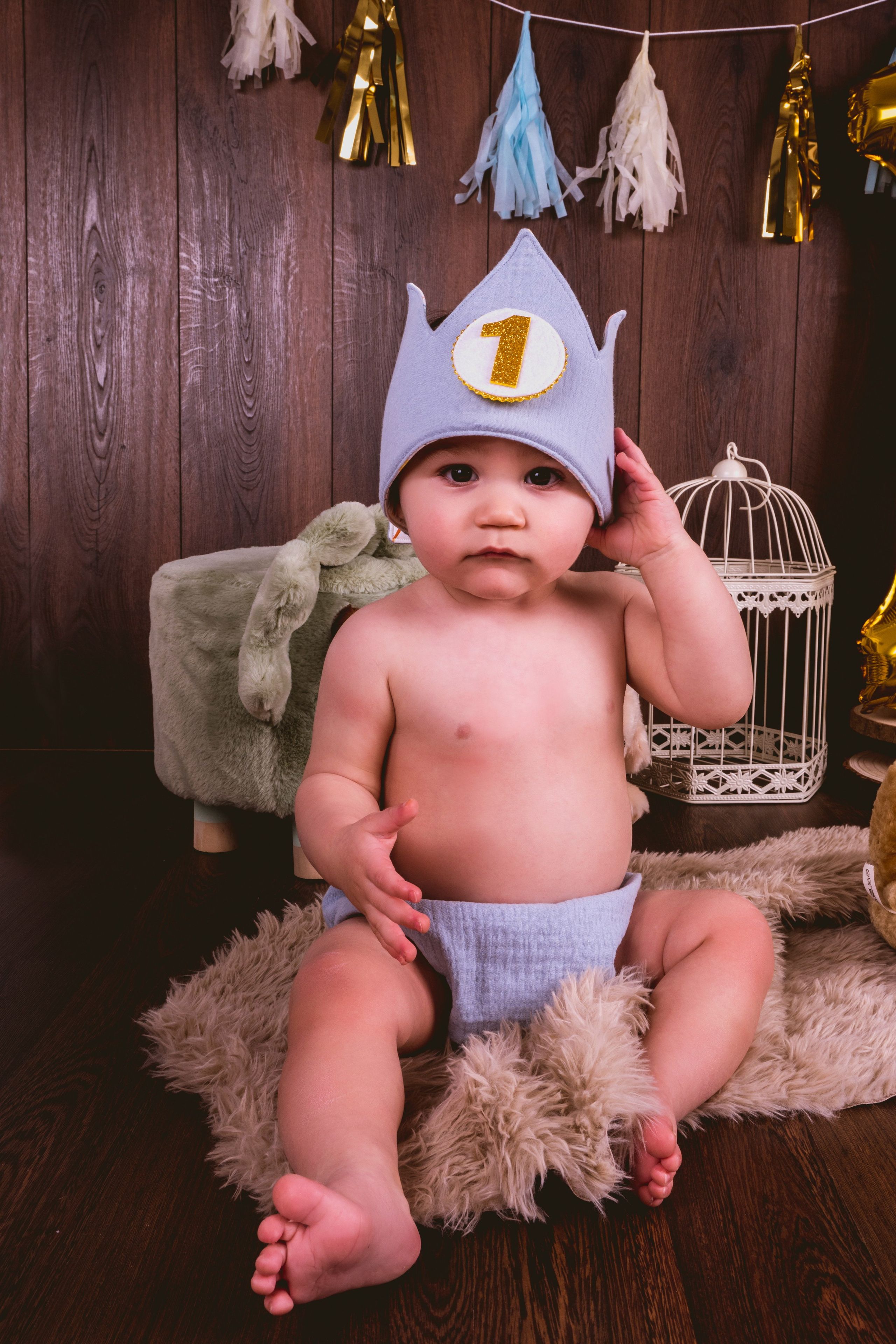 Javier - Primer añito. Fotografía Antonio Luis Bascón