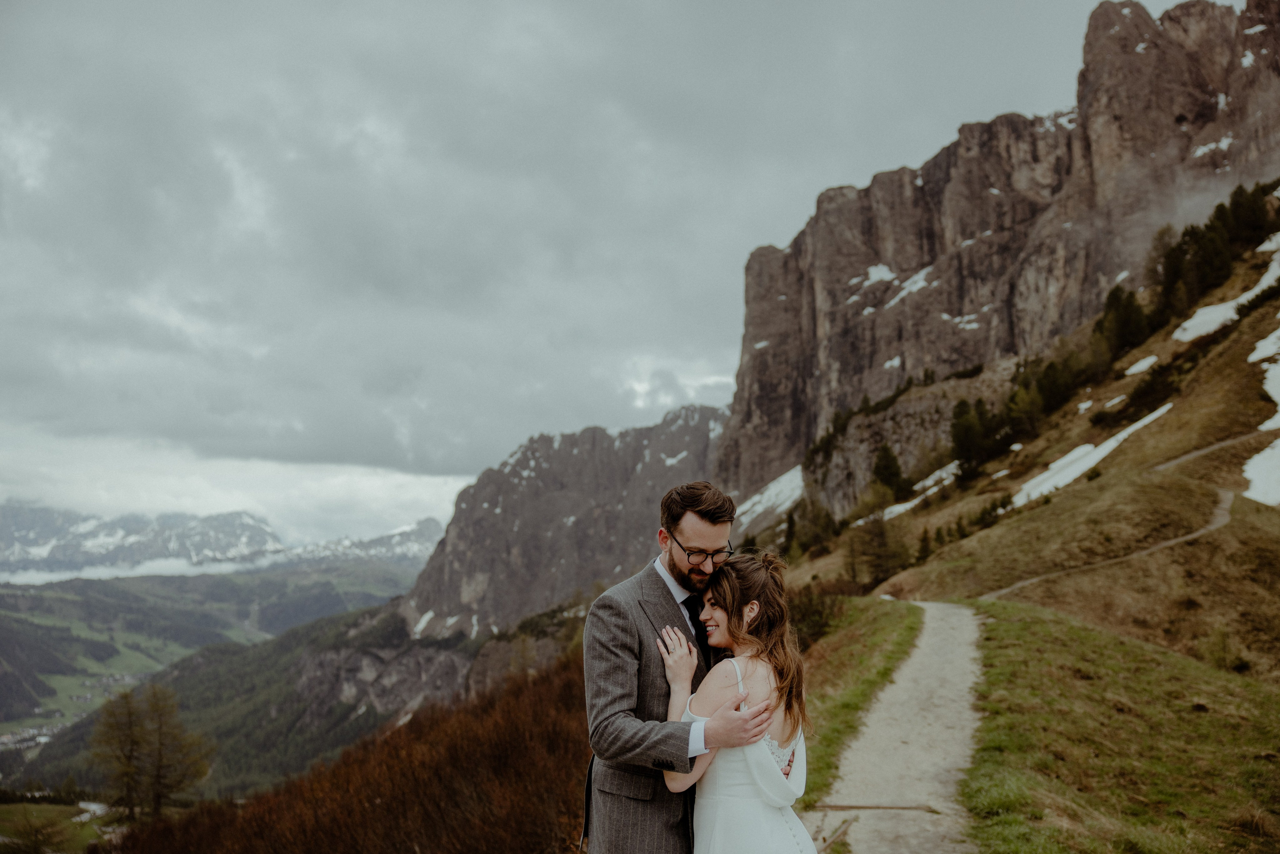 Dreamy elopement in Dolomites. Iceland elopement photo and video | Nikolaichik Photo