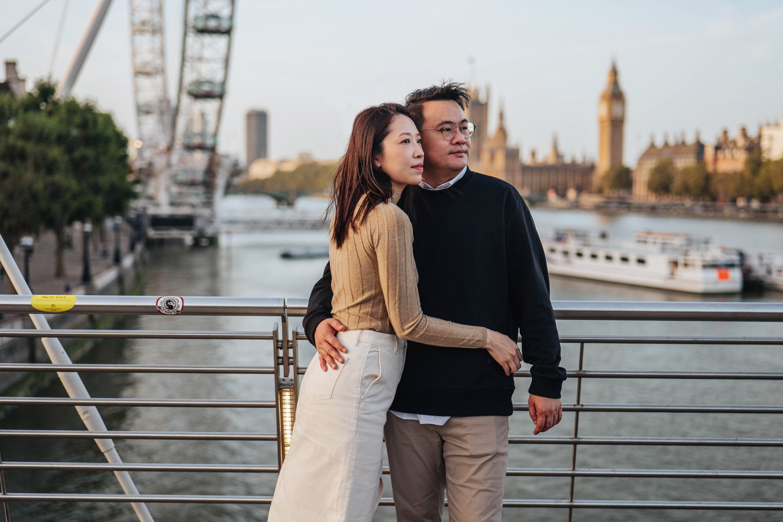 Early morning in central London. Wedding and family photographer in London