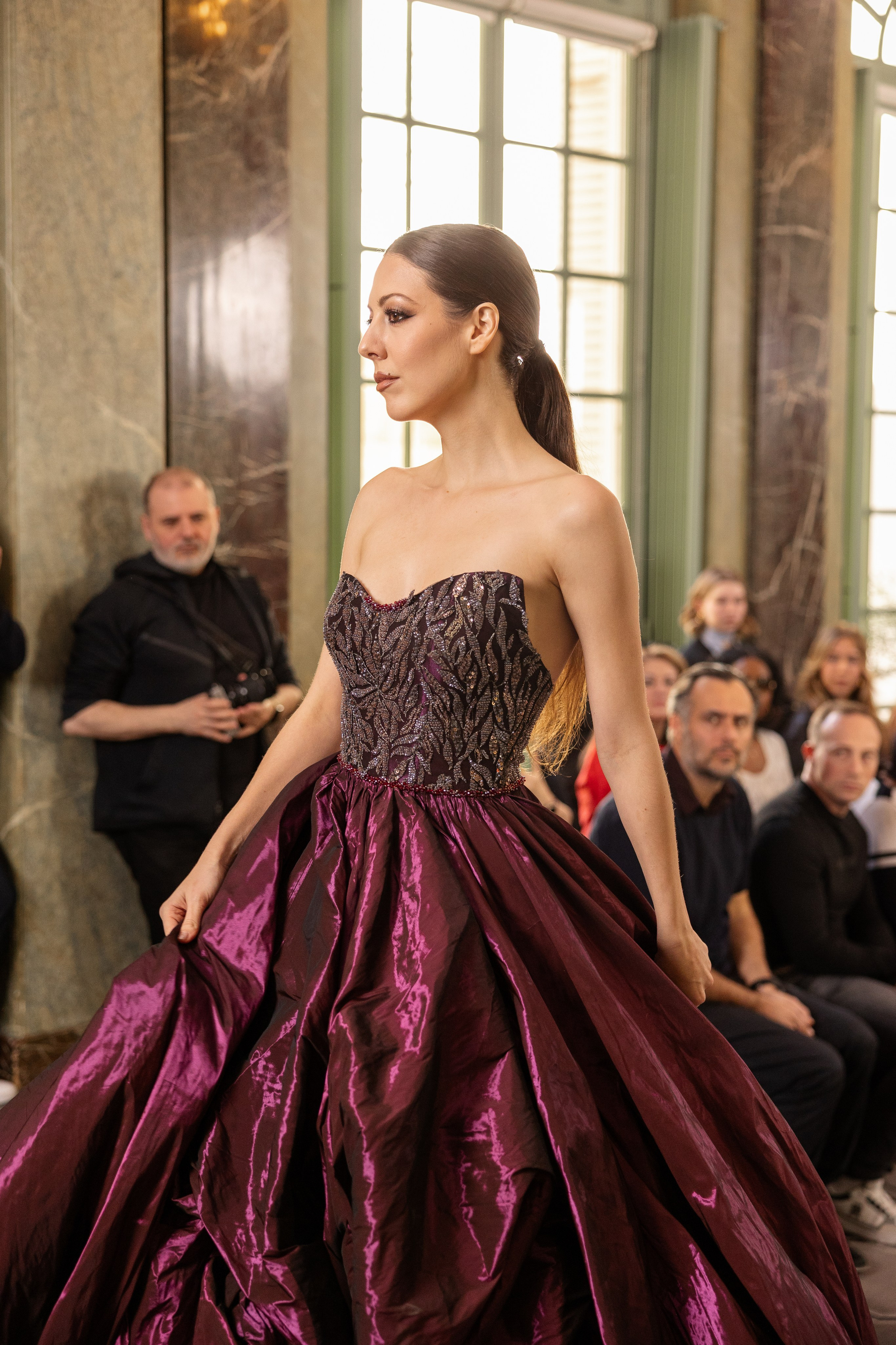 Paris fashion week. MATVEEVA STUDIO