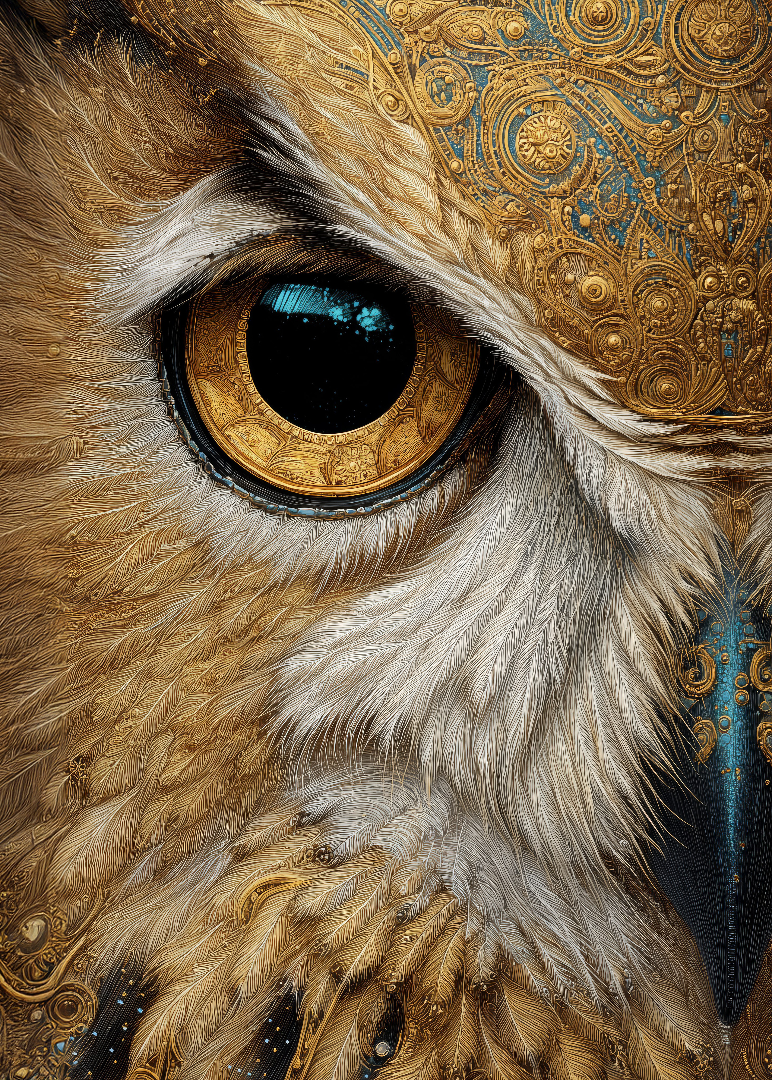Eyes of the Guardians. Lolly Shine. Contemporary digital artist