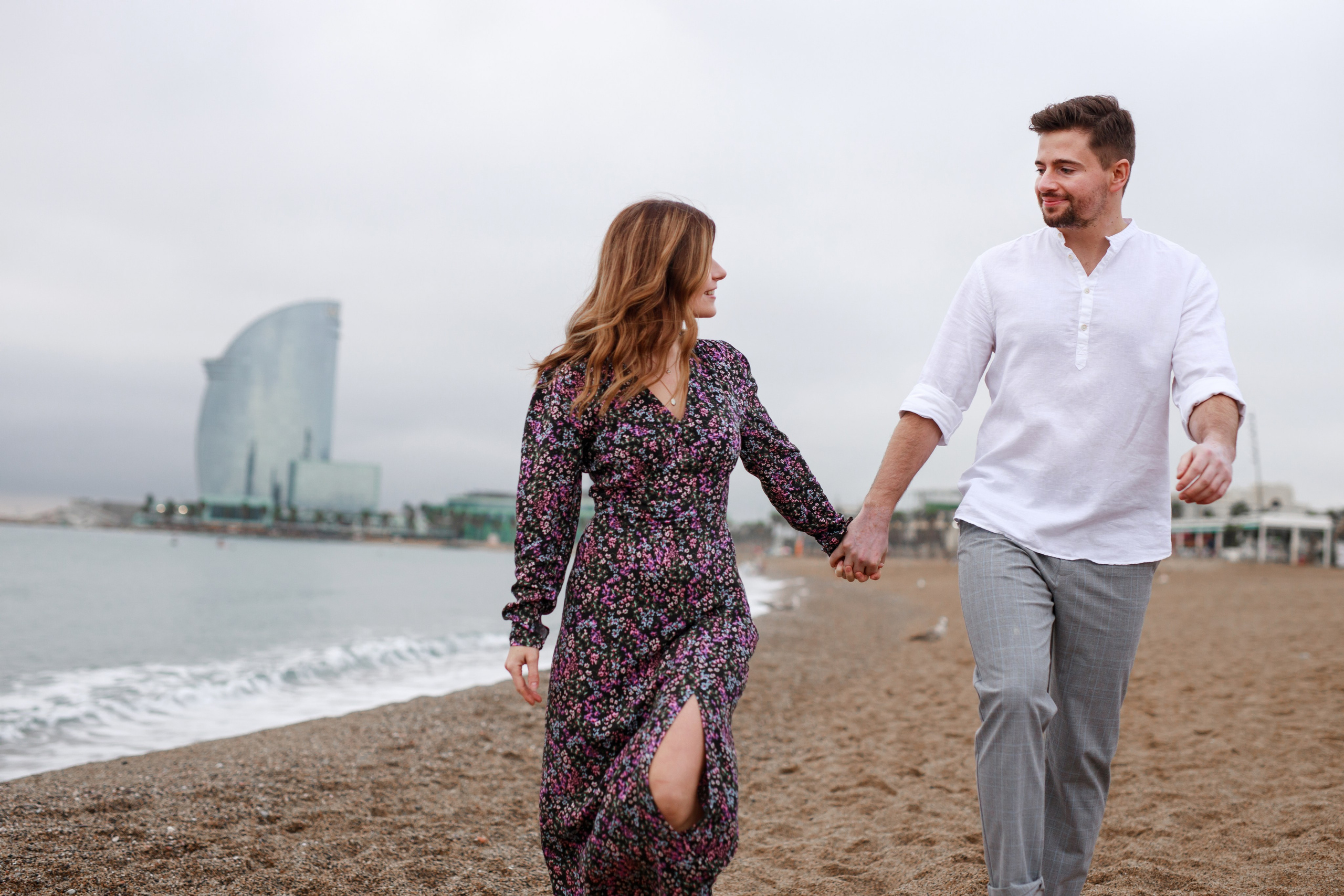 Damian i Monika. Фотограф в Барселоне Испании Маслик Юлия