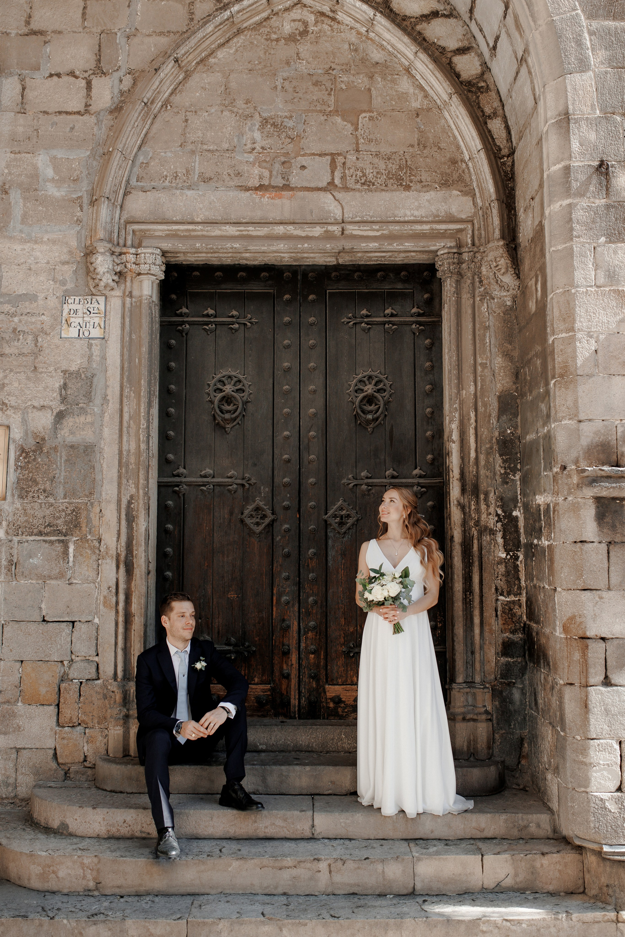 Katy & Tomm, City Wedding. Wedding Photographer in Barcelona Lana Alekhina