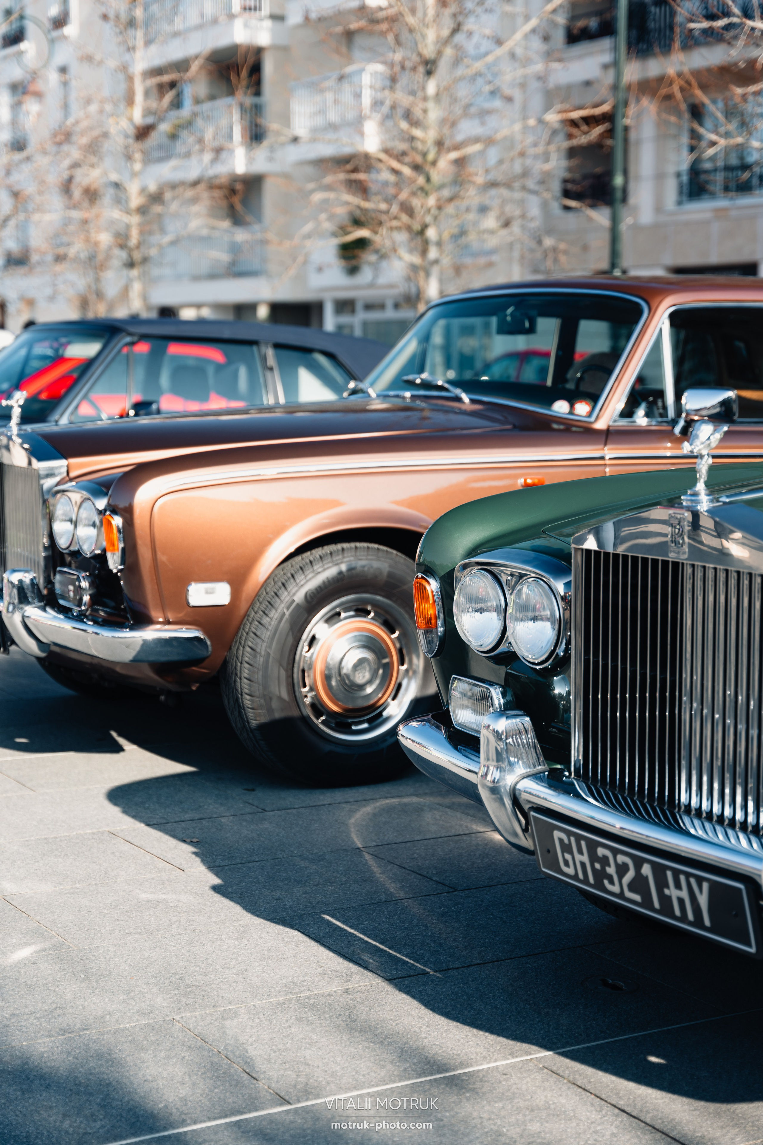 Rassemblement Colombes 16 fevrier 2025. Photographe de voitures à Paris — Vitalii Motruk