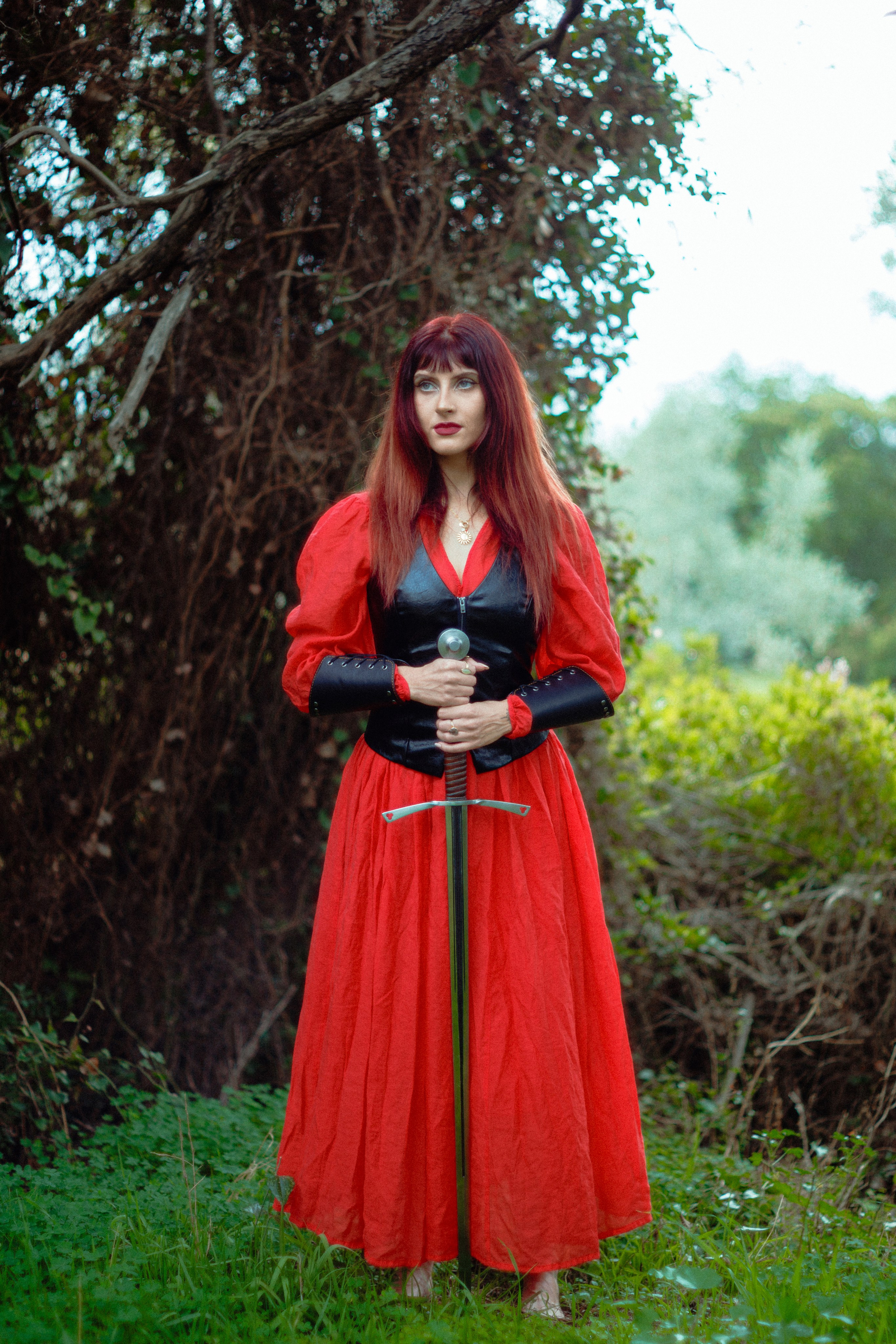 Jana the Forest Knight. Photographer in Greece Kristina