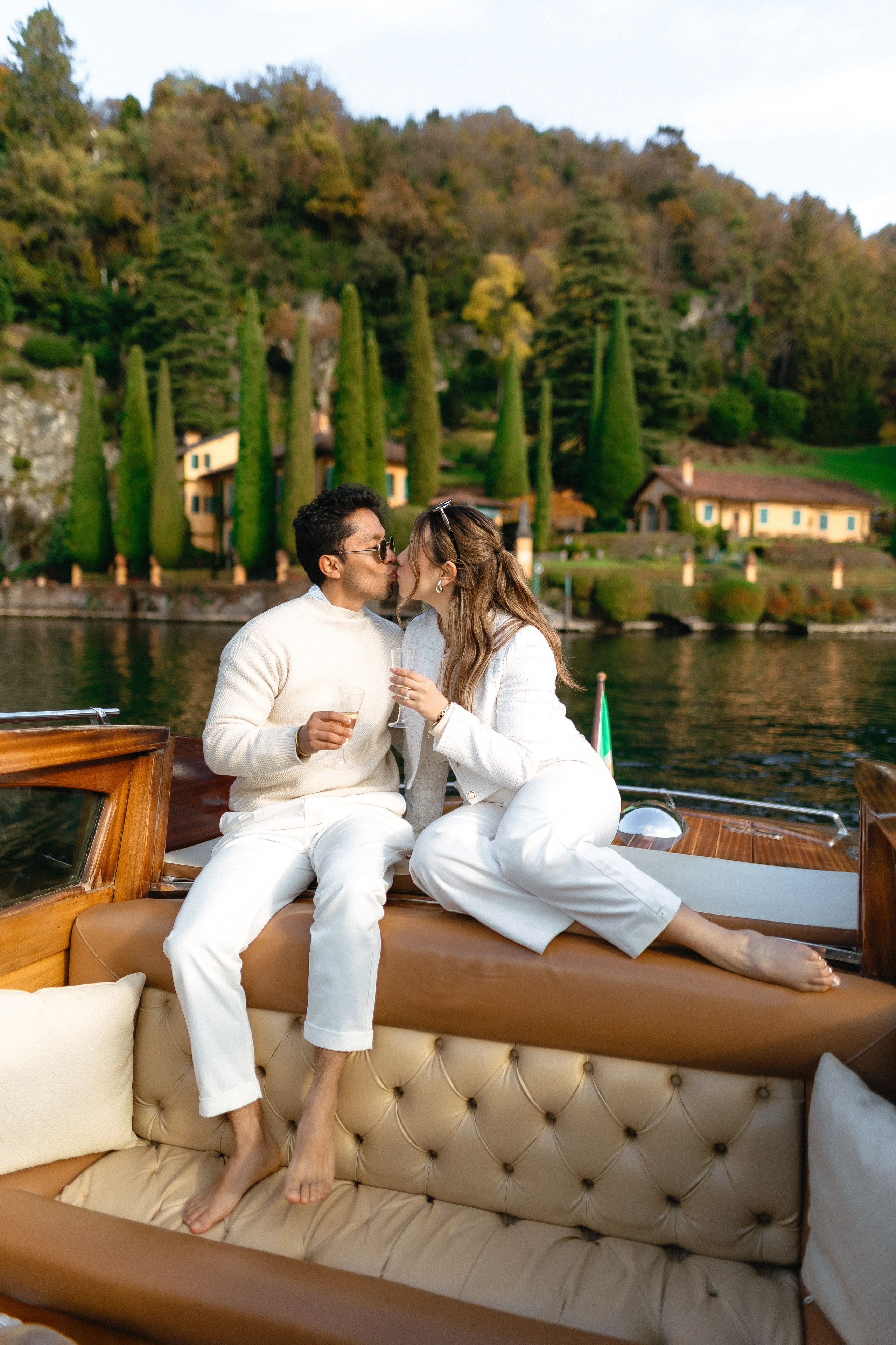 Manuel & Georgina, Lake Como. Photographer in Italy Anna Linnik