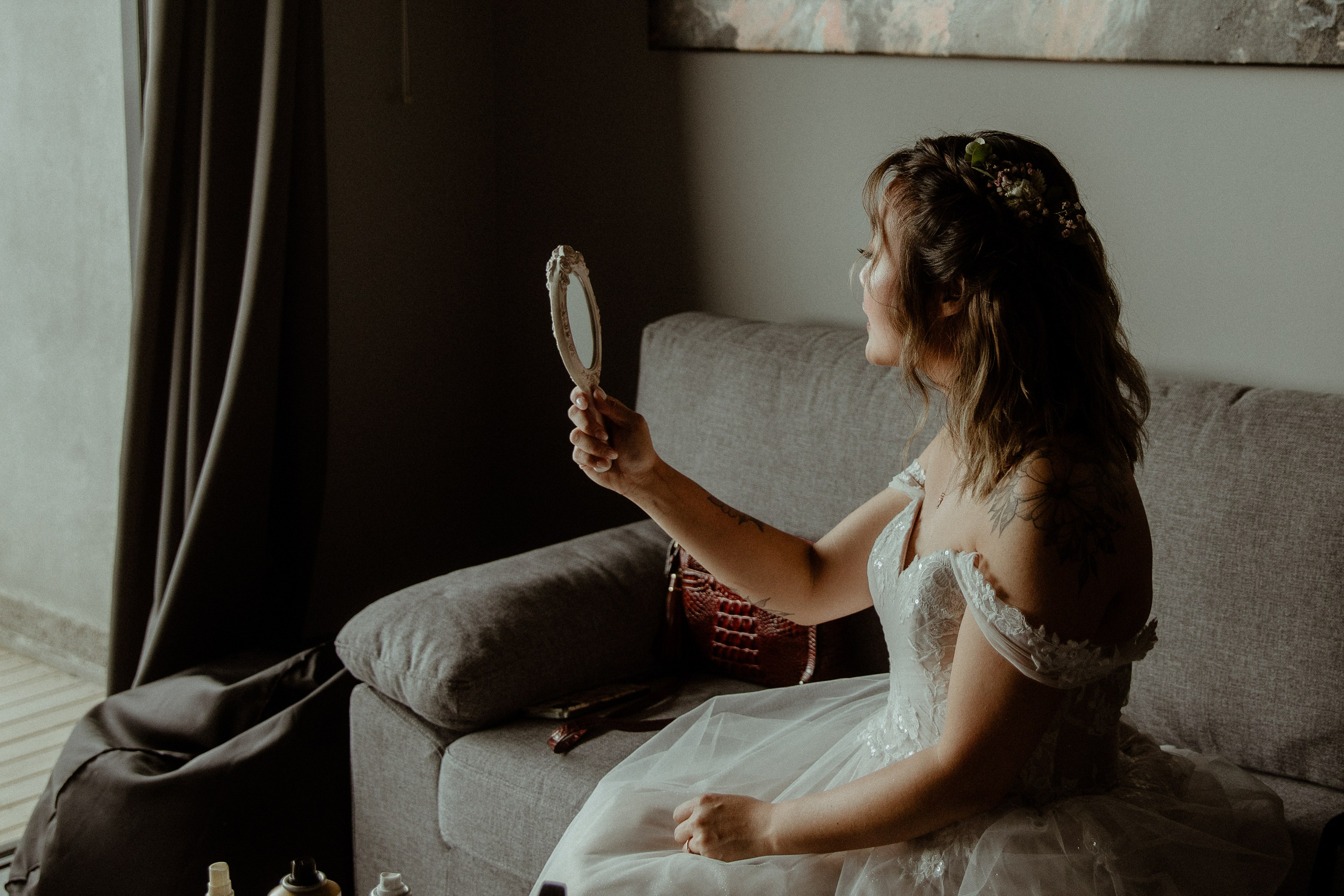 Elopement at Kvernufoss Waterfall. Iceland elopement photo and video | Nikolaichik Photo