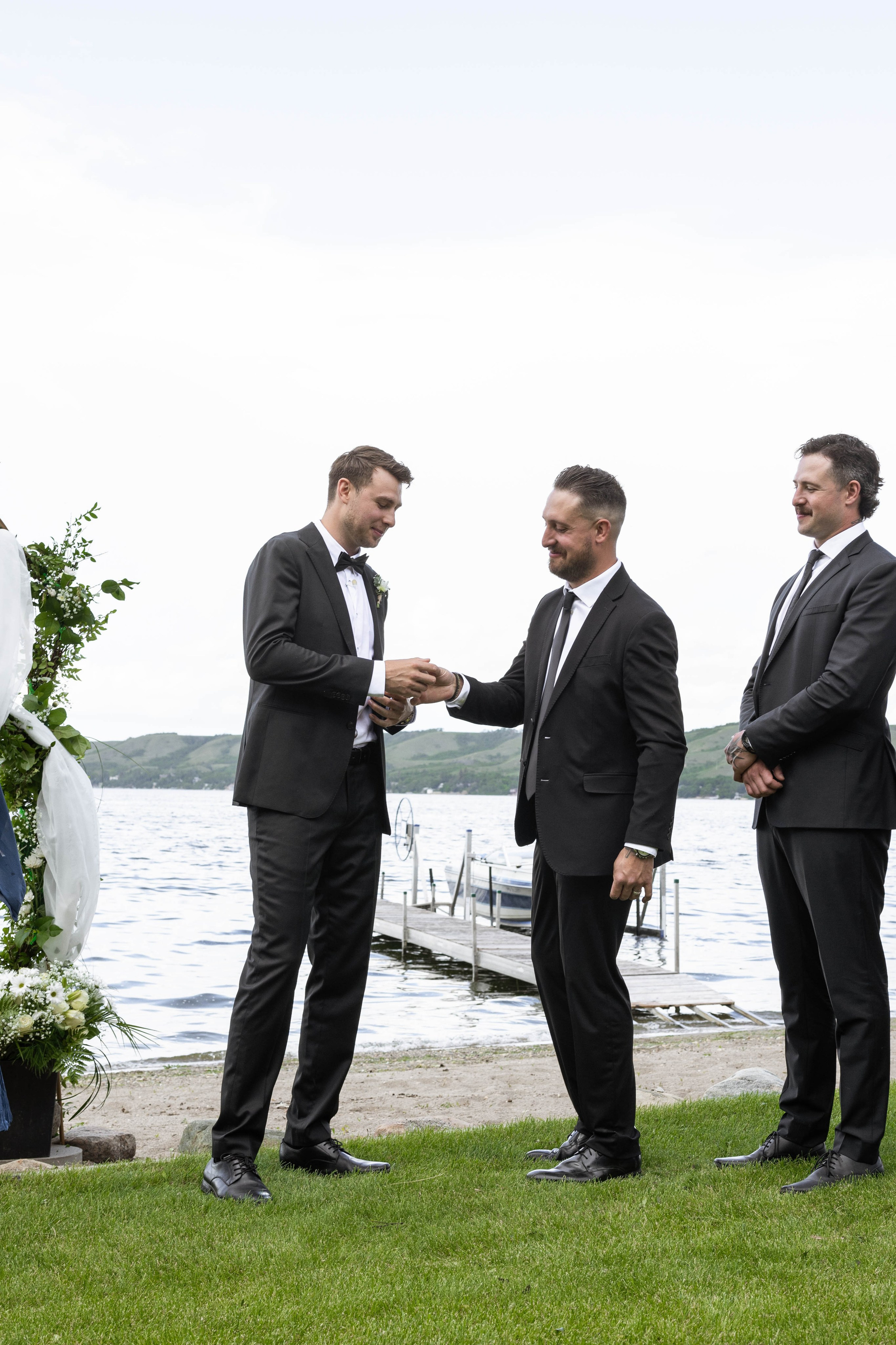 Beautiful Lakeside Wedding Photography. Wedding photography and videography in Regina, Saskatchewan