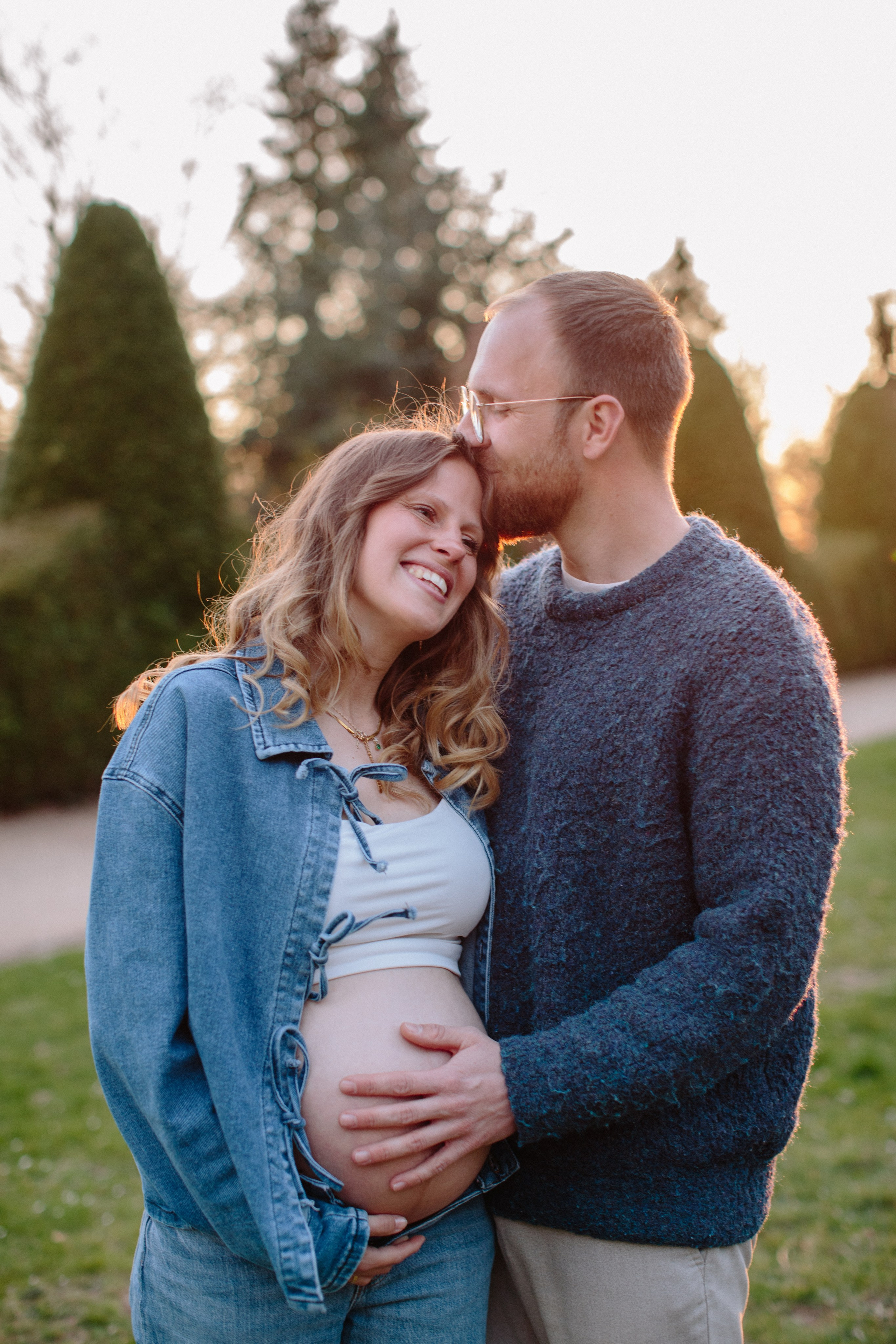 Babybauch. Hochzeitsfotograf Hamburg