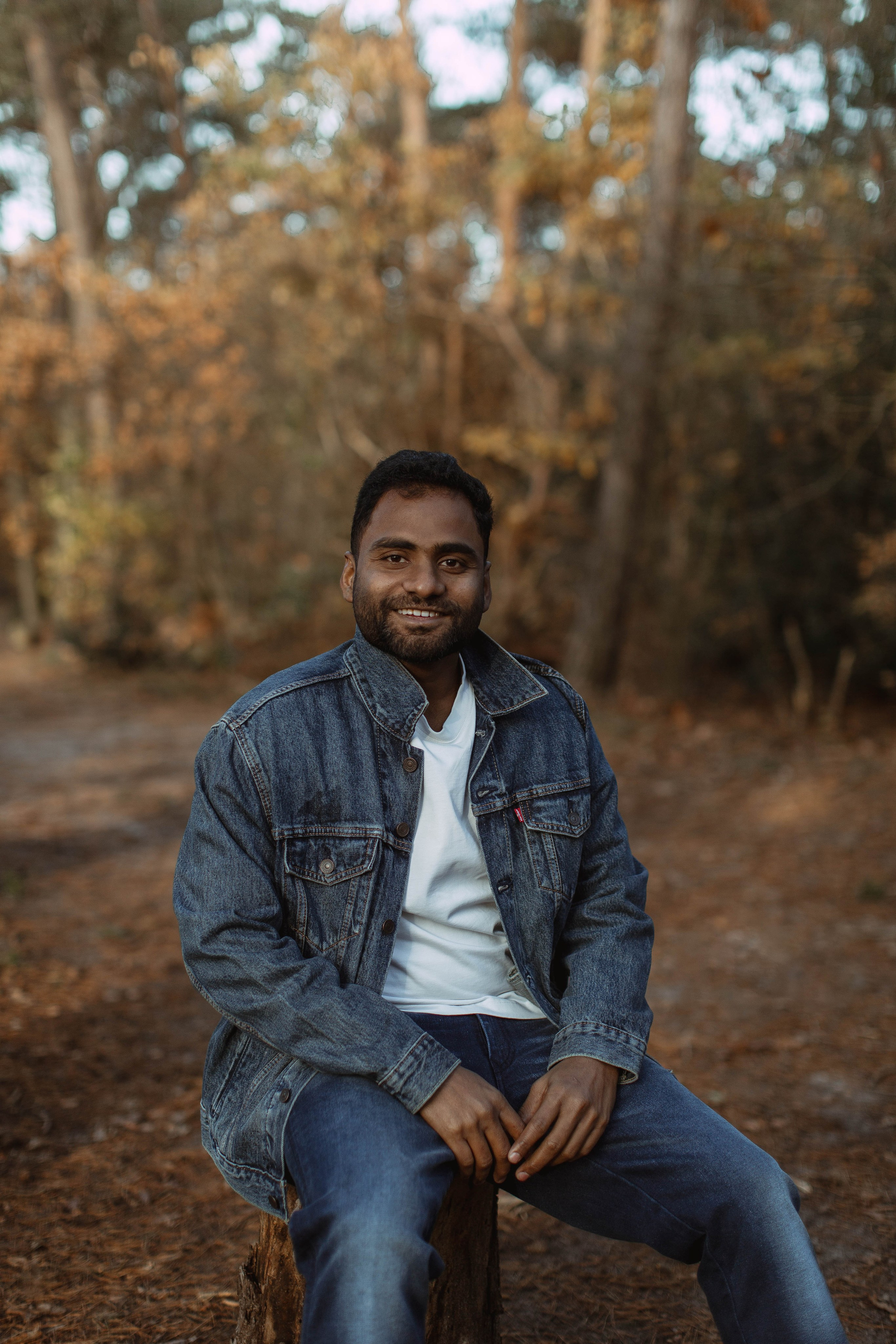 Teja. Portraits in nature. Netherlands. True self