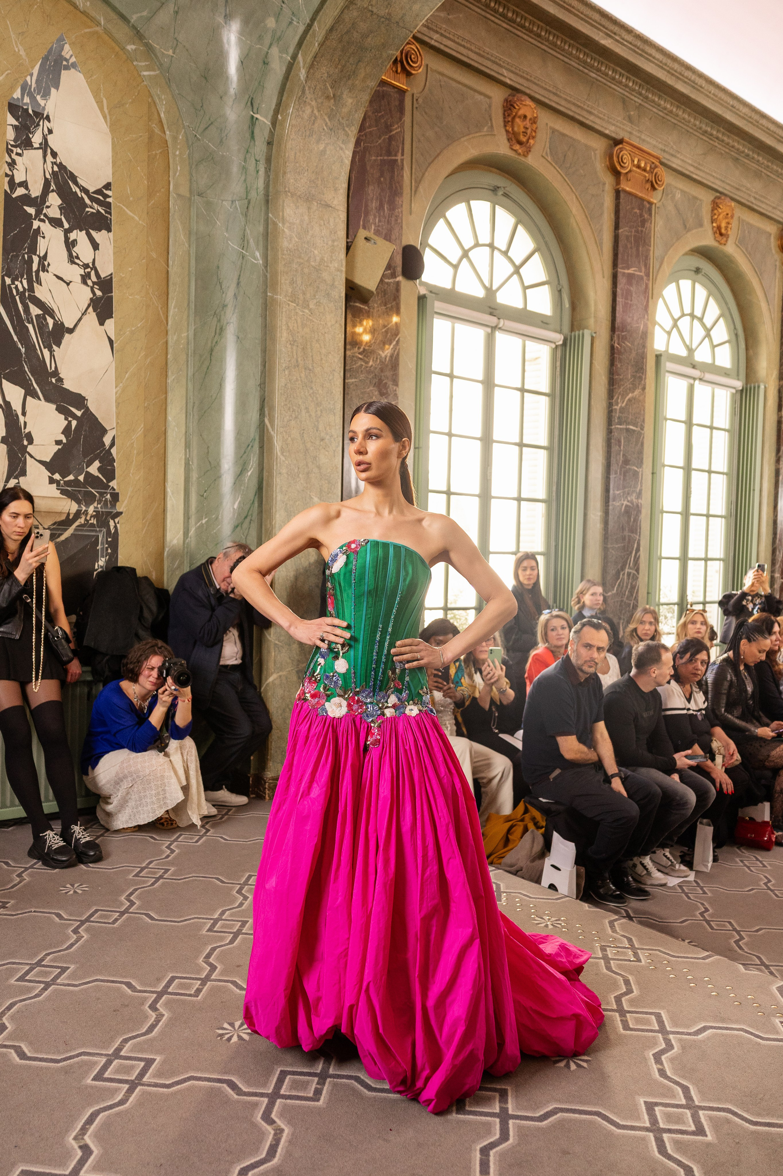 Paris fashion week. MATVEEVA STUDIO