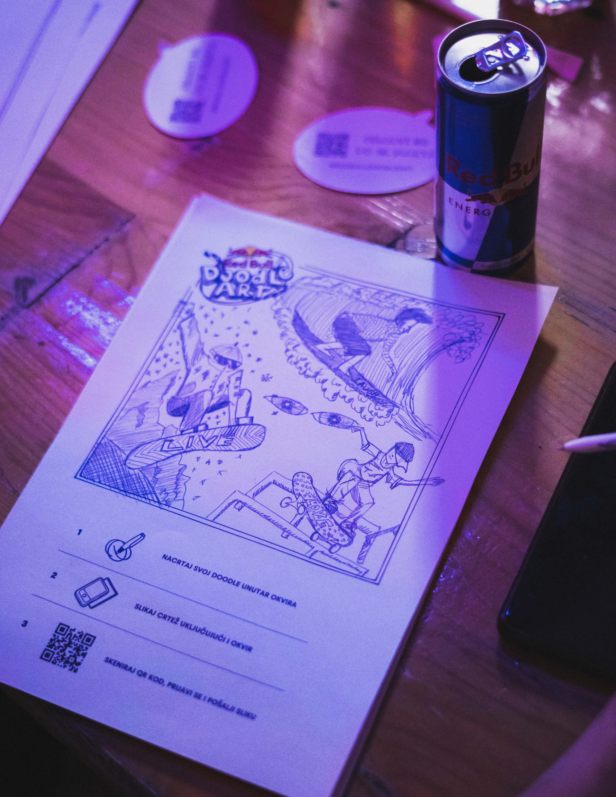 RedBull Doodle Art. Жуков Студио