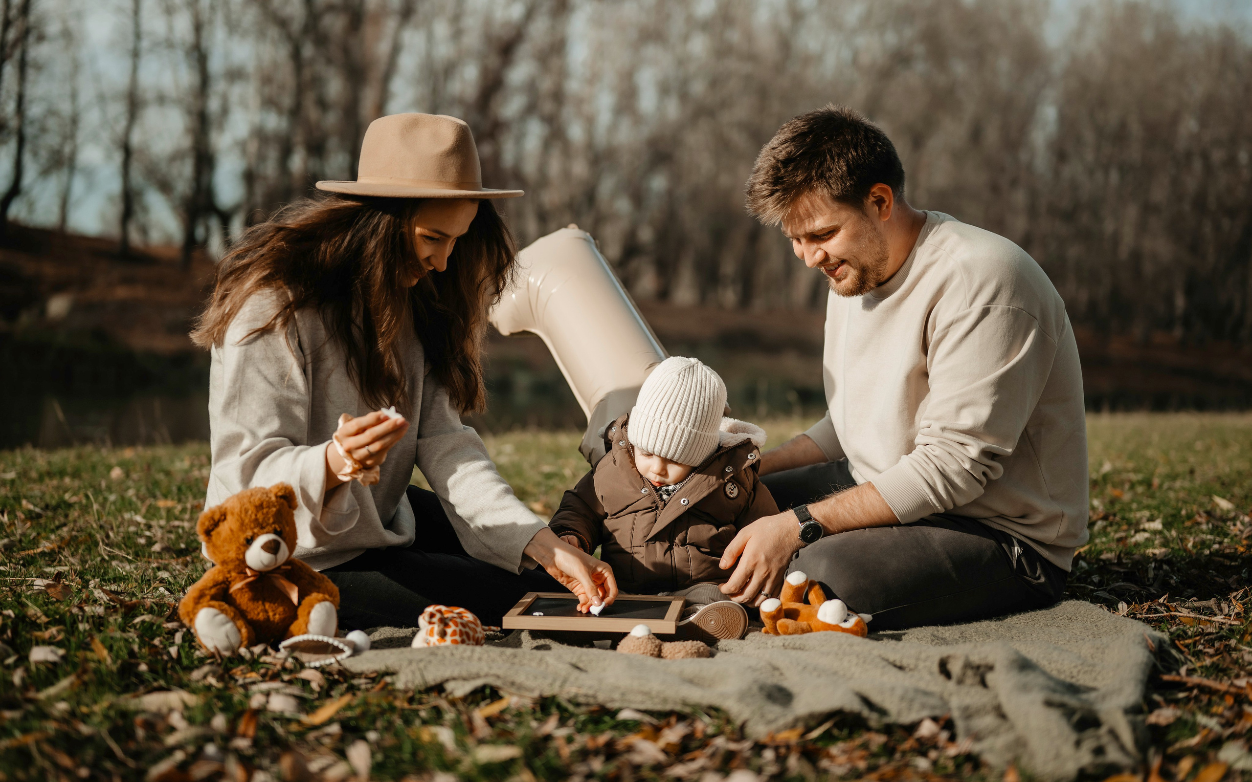 🍂 Family portrait - Happy 1st birthday to sweet Nectarie. Wedding & Family Photographer