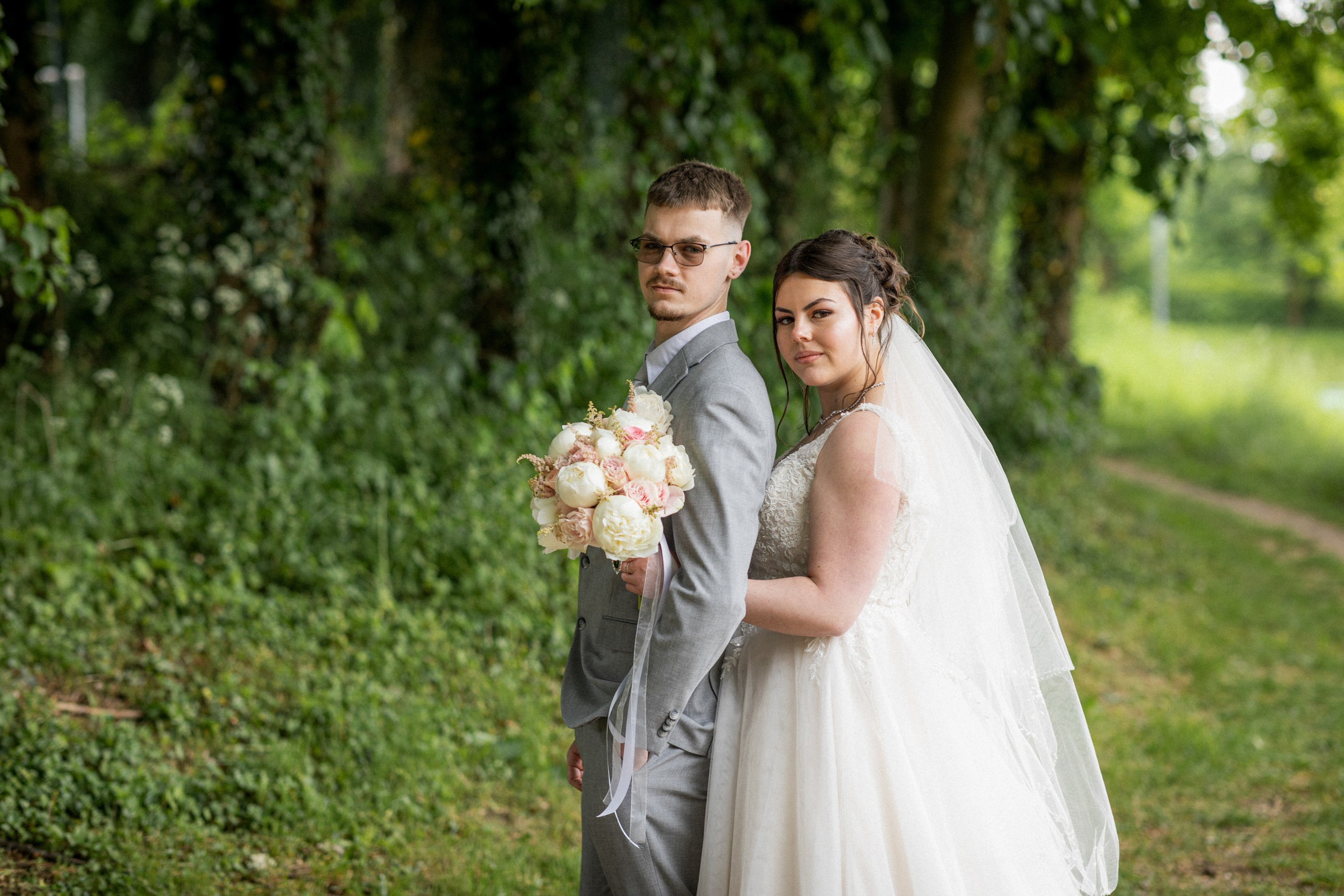 Kirchliche Trauung. Hochzeitfotograf in Bielefeld