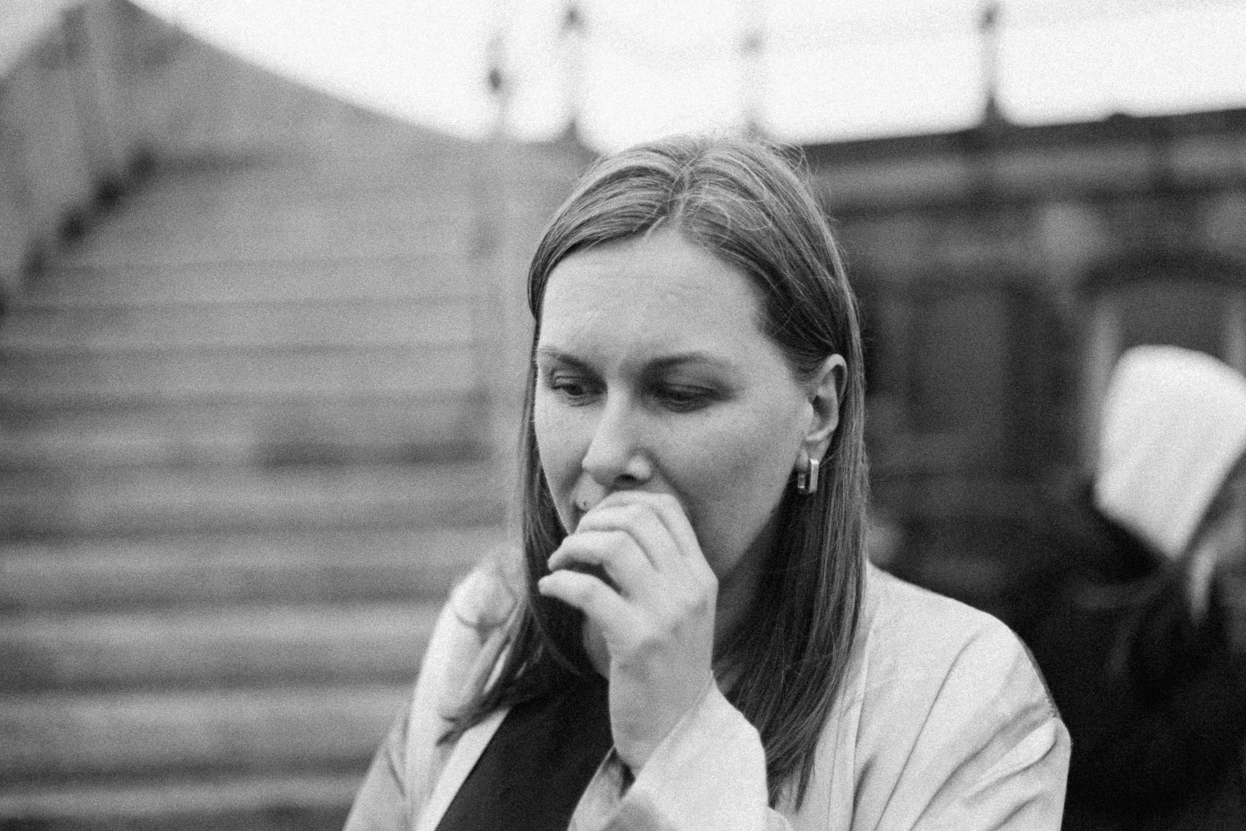 Katya near the lighthouse. Victoria Dini. Art photography in London / Folkestone, UK