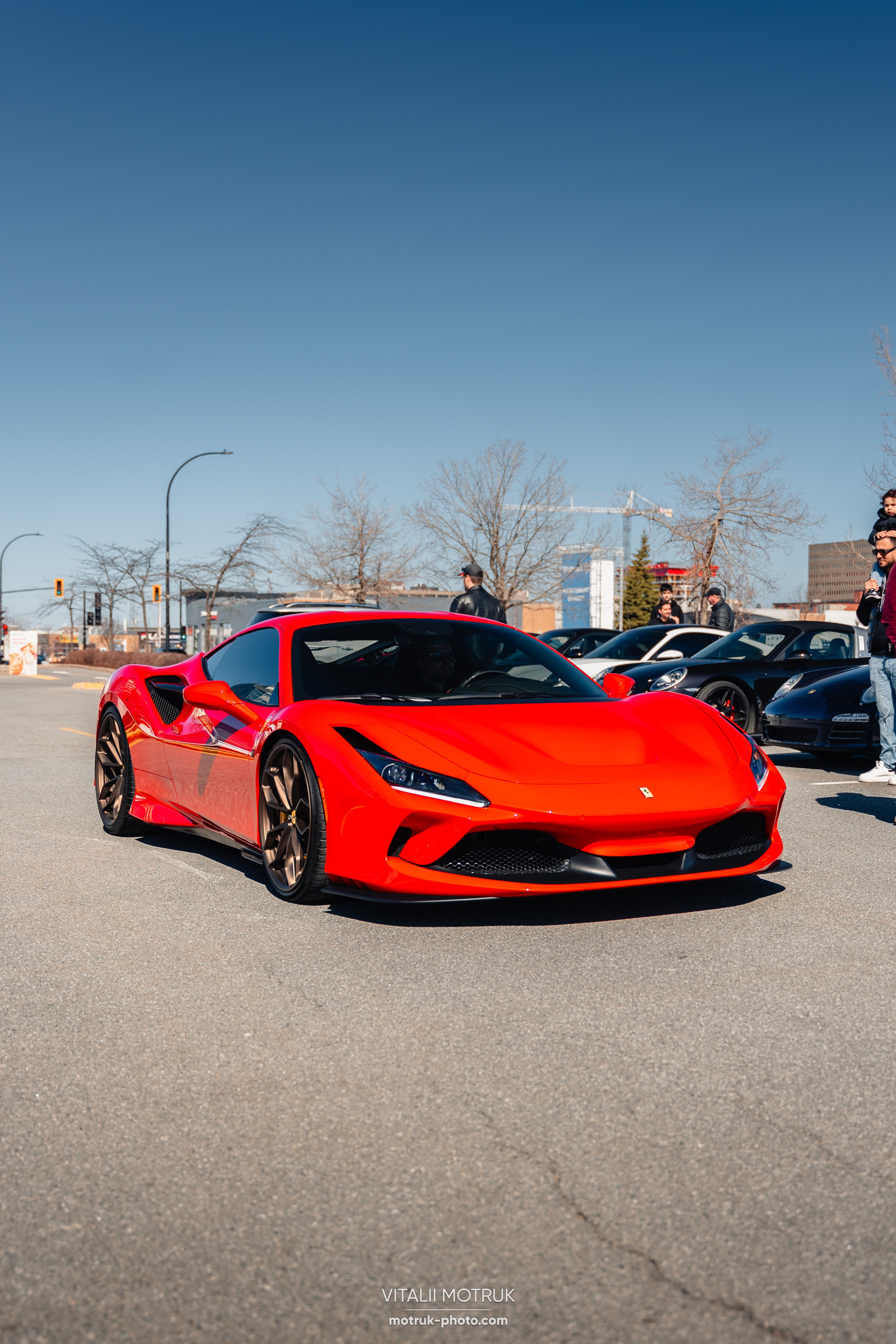 Porsche meet Montreal. Photographe de voitures à Paris — Vitalii Motruk
