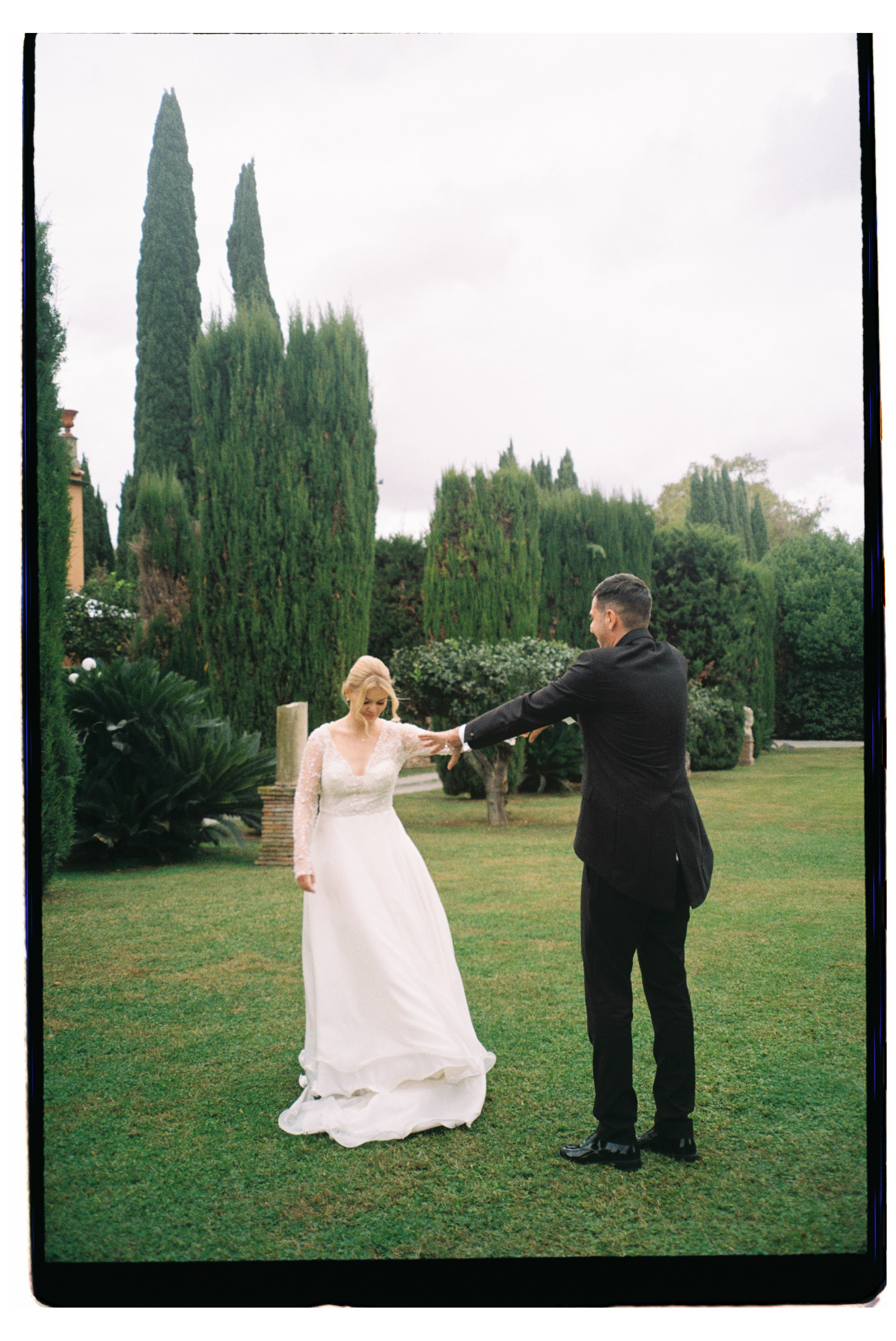 Film 35 mm. Wedding Photographer Rome Tuscany Como Sicily Puglia Amalfy Italy- Oksana Savenchuk