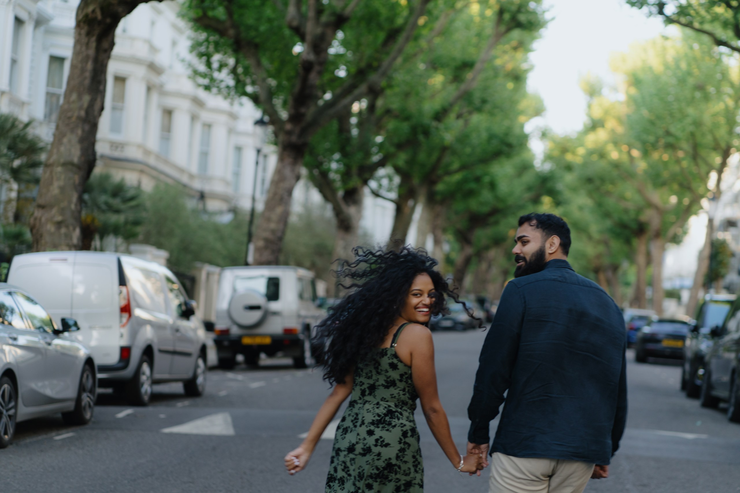 Engagement session in Holland Park. London portrait and family photographer