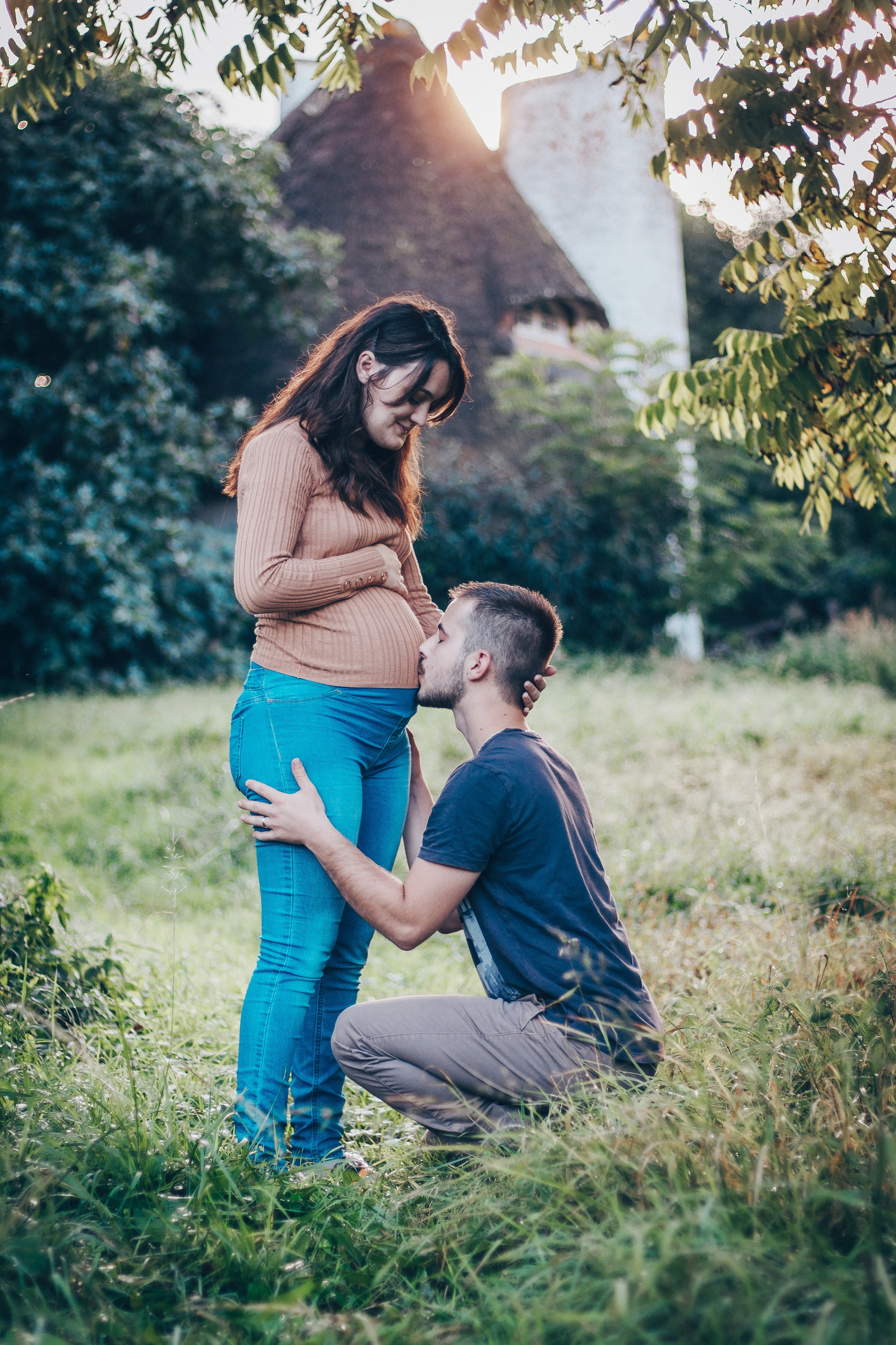 Grossesse. Studio photo « Partage ton bonheur » – Photographe famille près de Châtellerault, Poitiers et Tours