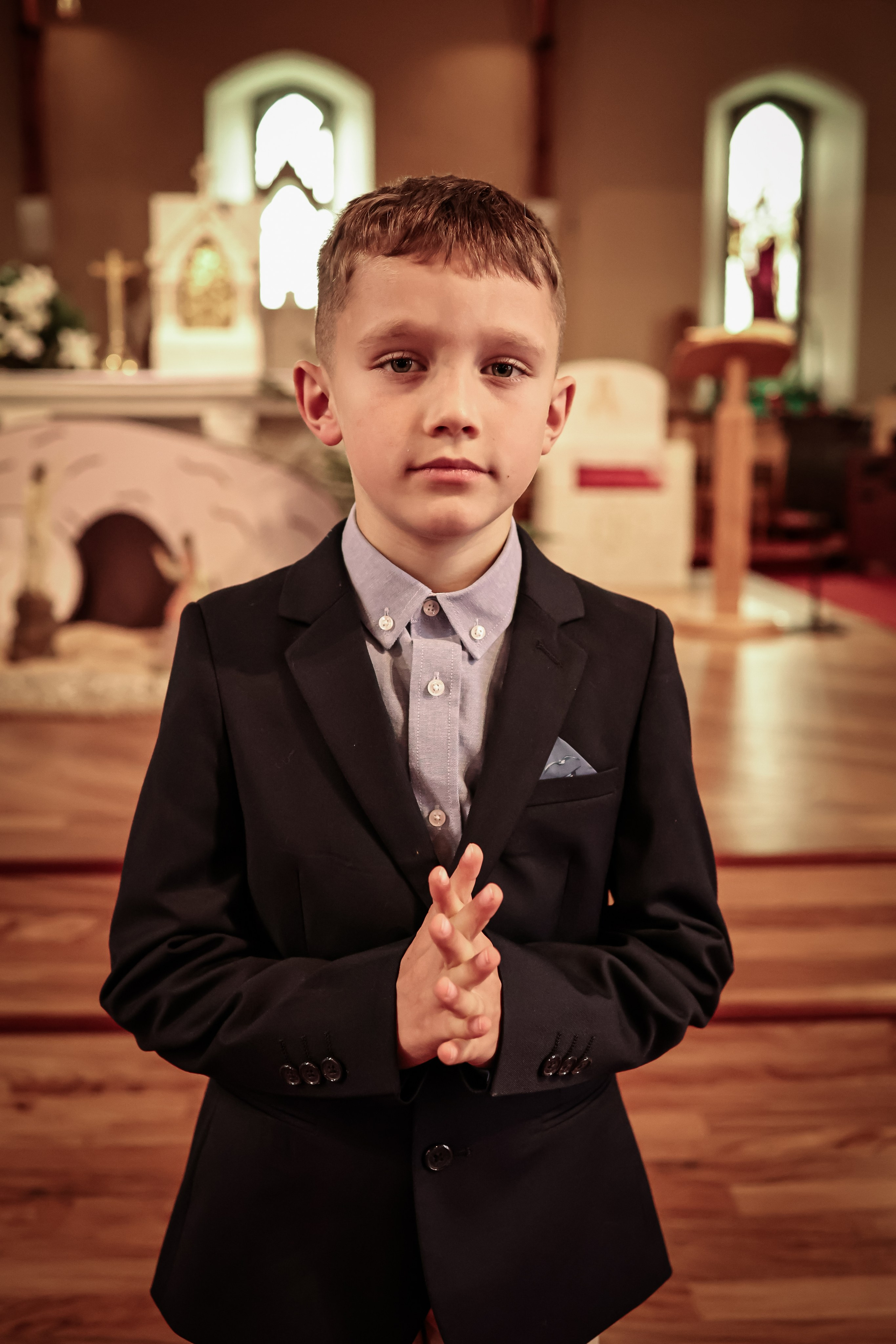 Holy Communion Day. Photographer Co Dublin, Balbriggan — Agata Maliseva