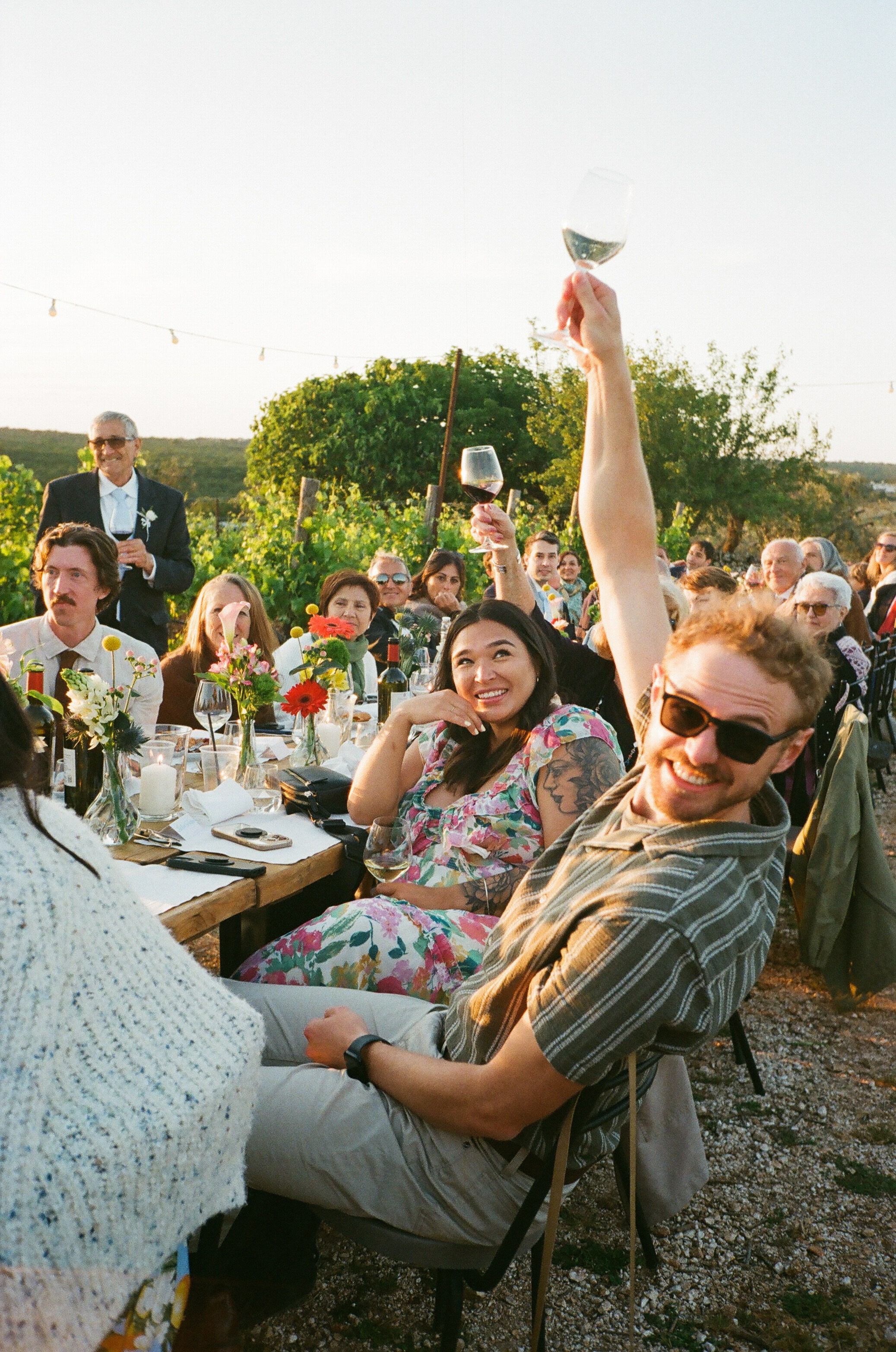 Stephanie & Christian film photos. Wedding photographer Italy