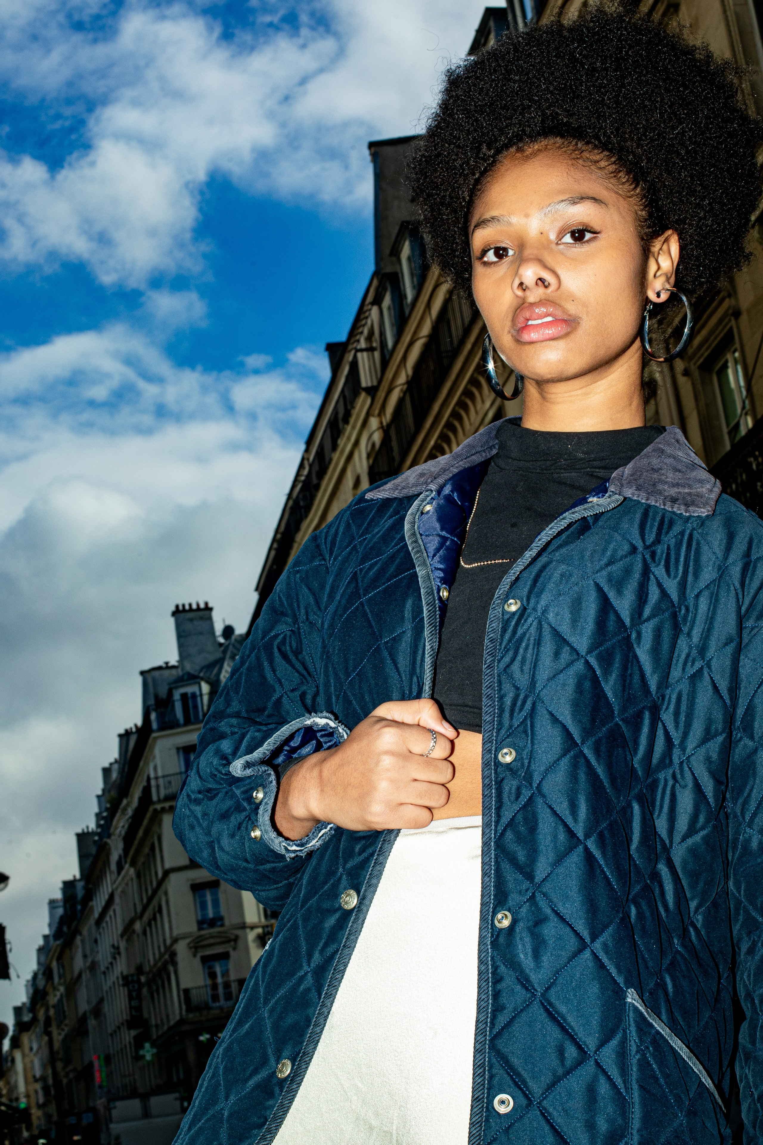 Paris fashion week shooting. Aura Studio / co-design space