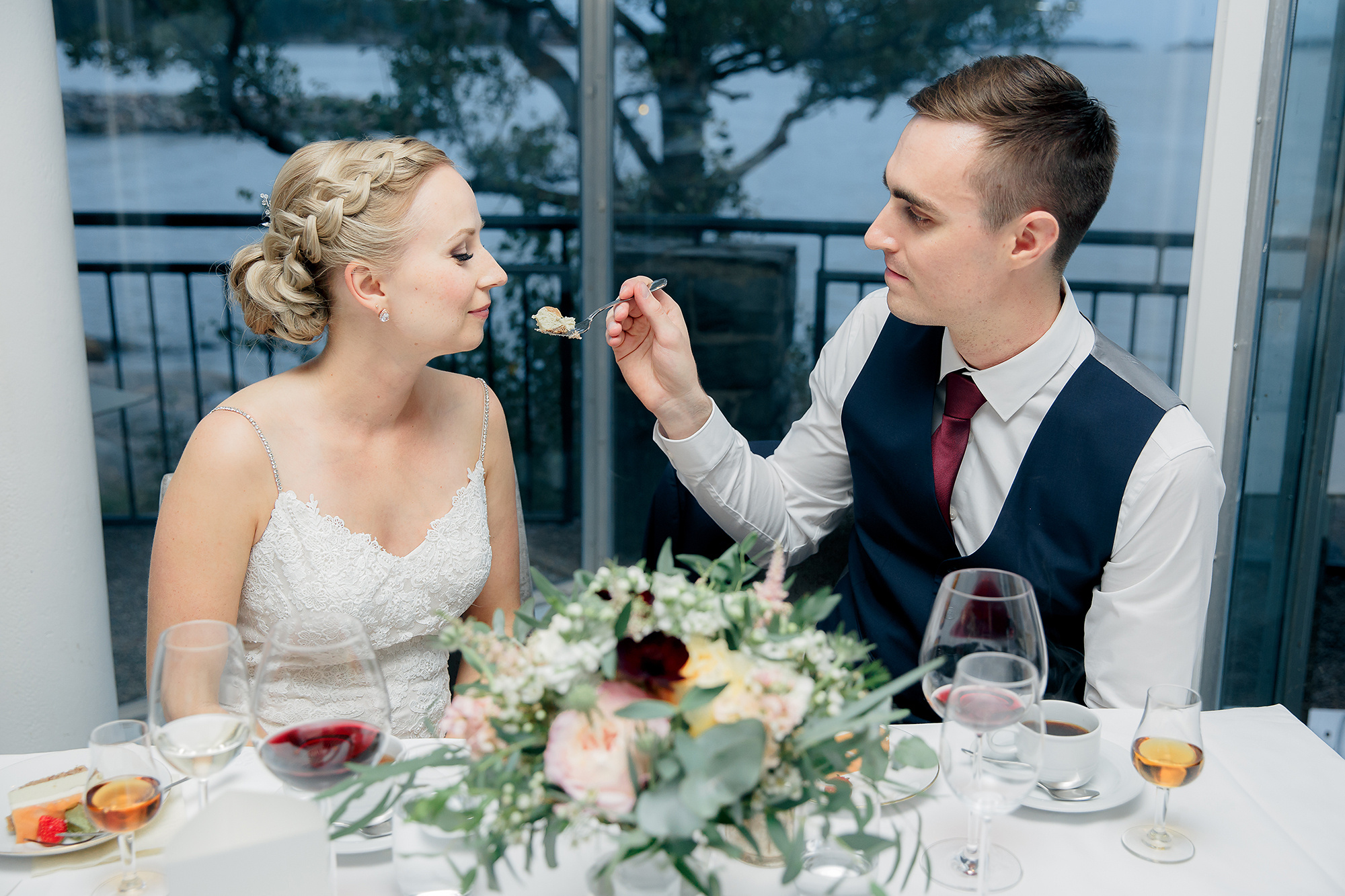 Riikka&Lauri, hääkuvaus Kulosaaren casino