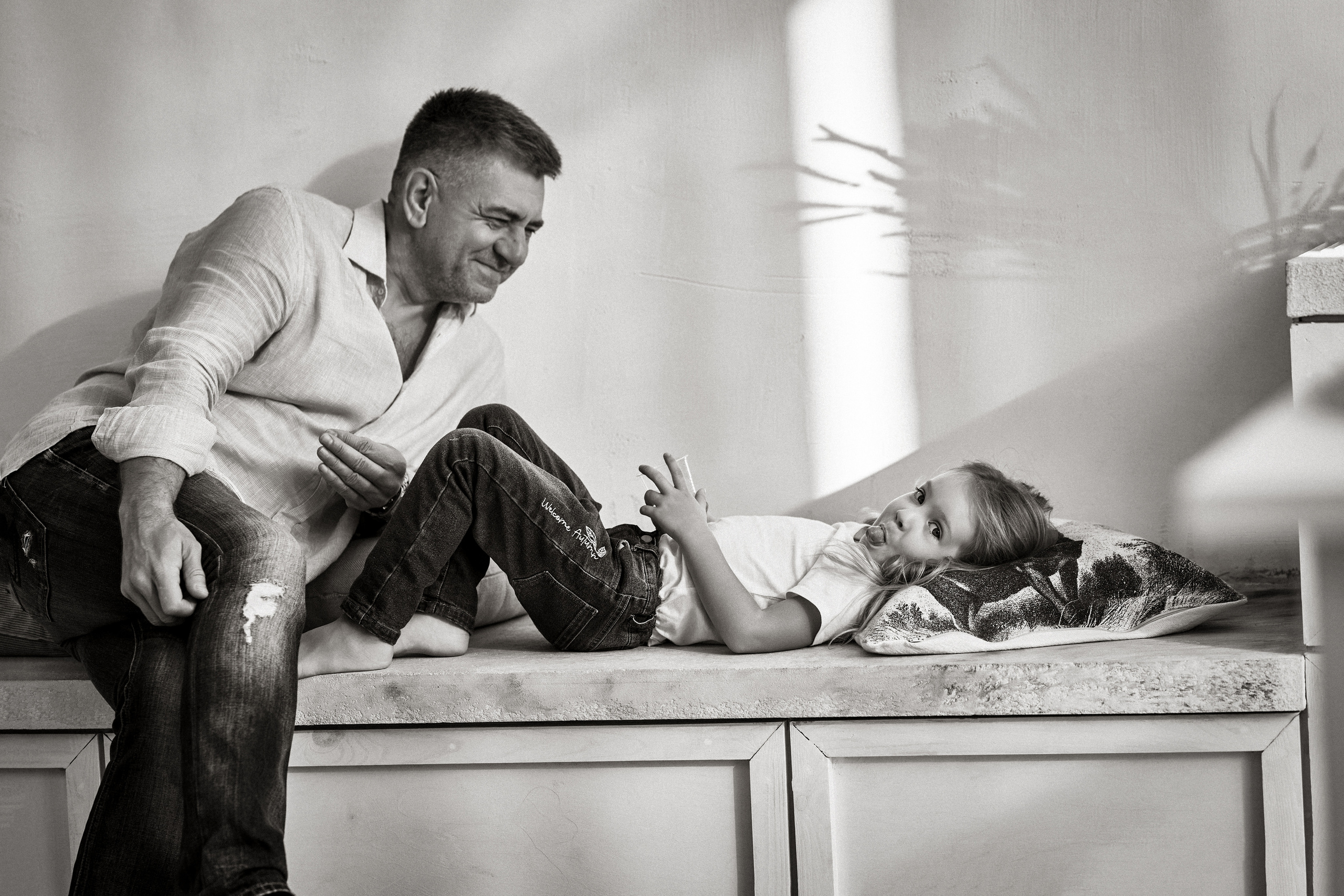 Солнечное счастье. Сергей, Ольга и МАРУСЯ))). Фотограф в Барселоне Жанна Захарченко