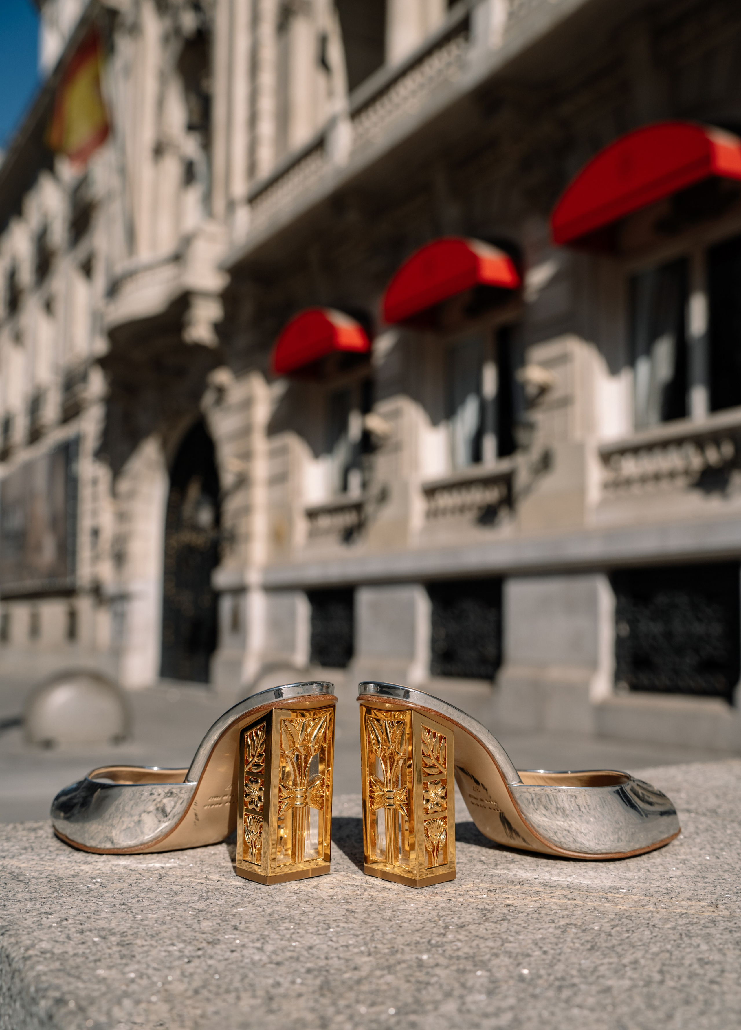 Street style shooting for GIGI Felfel shoes. Фотограф в Мадриде Алена Белянинова