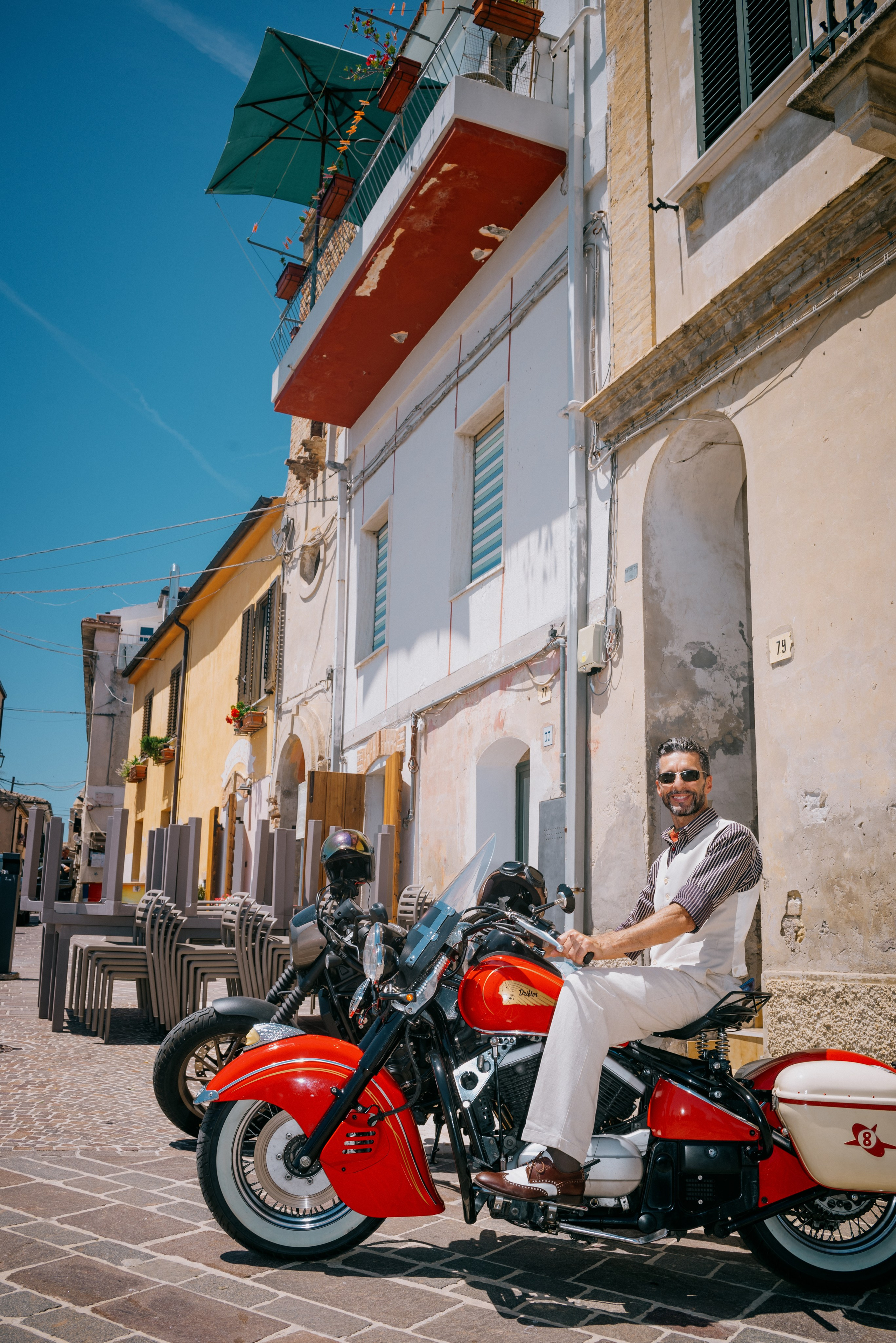 Distinguished Gentleman's Ride 2024. Photographer Iuliia Gladkikh, Italy, Abruzzo