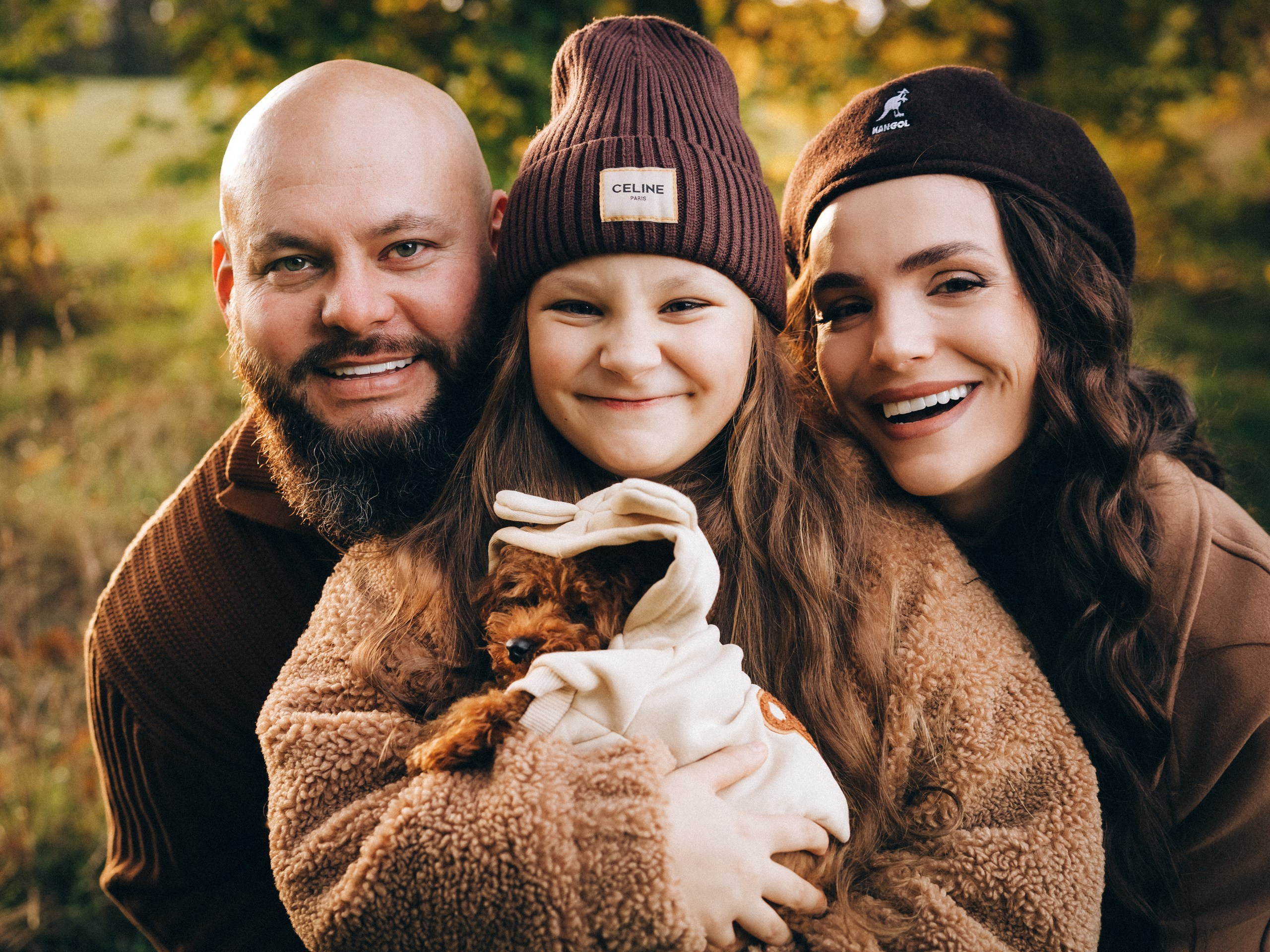 Podzimní focení v přírodě. Lifestyle and Family Photographer in Pisek Oxana Telupilova