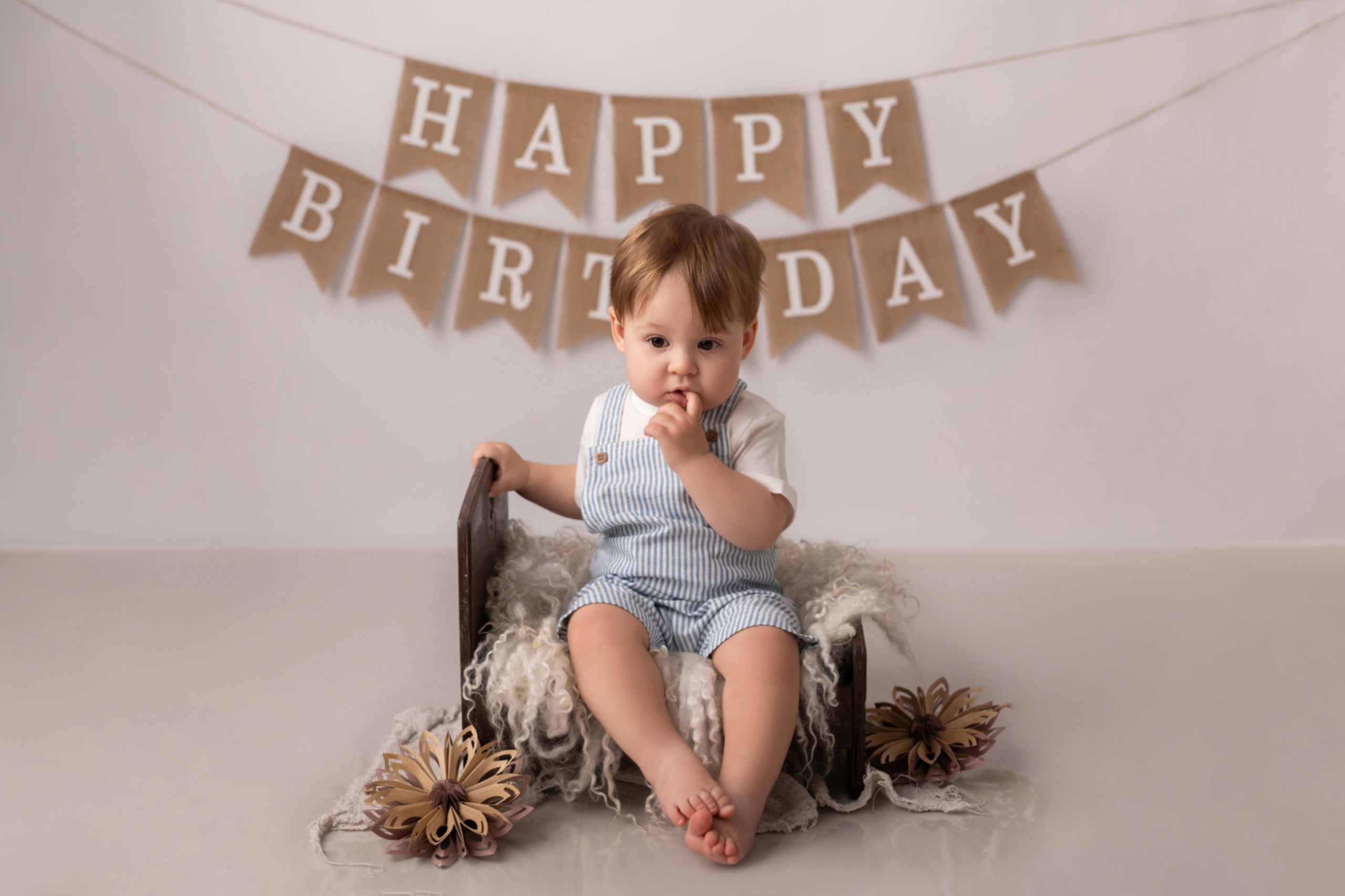 Cake Smash Fotoshooting. Newbornphoto in Duesseldorf