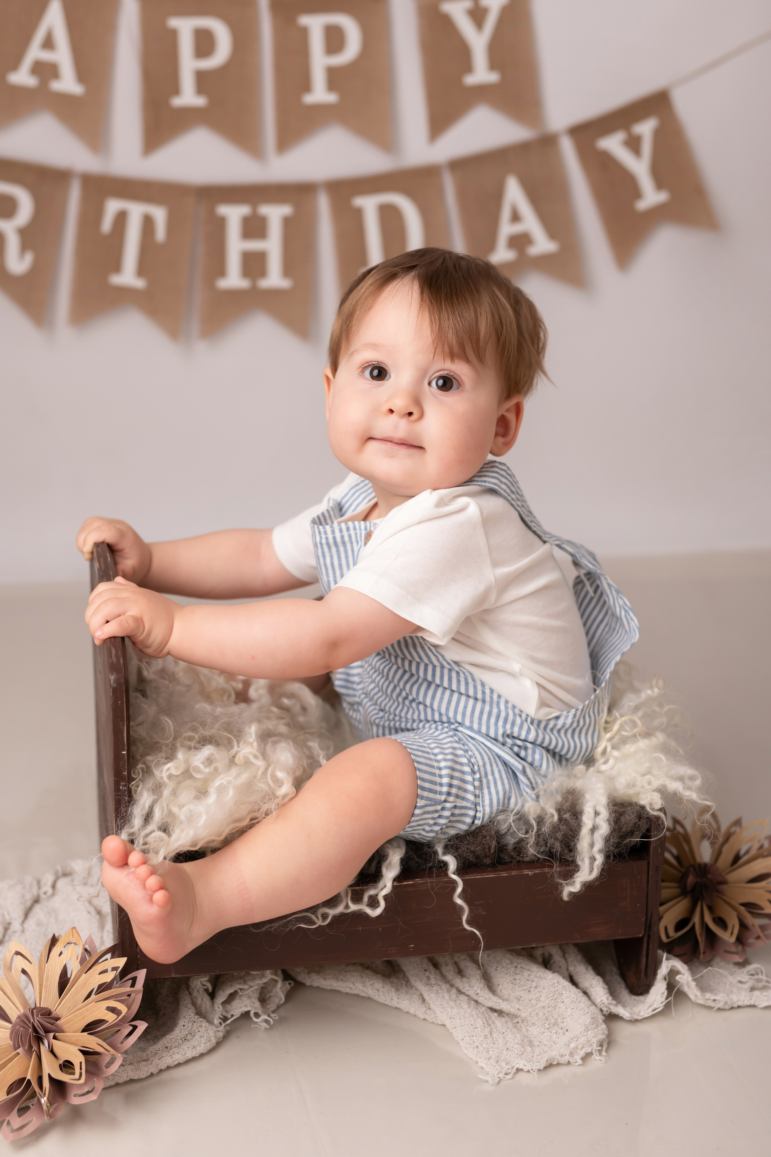 Cake Smash Fotoshooting. Newbornphoto in Duesseldorf