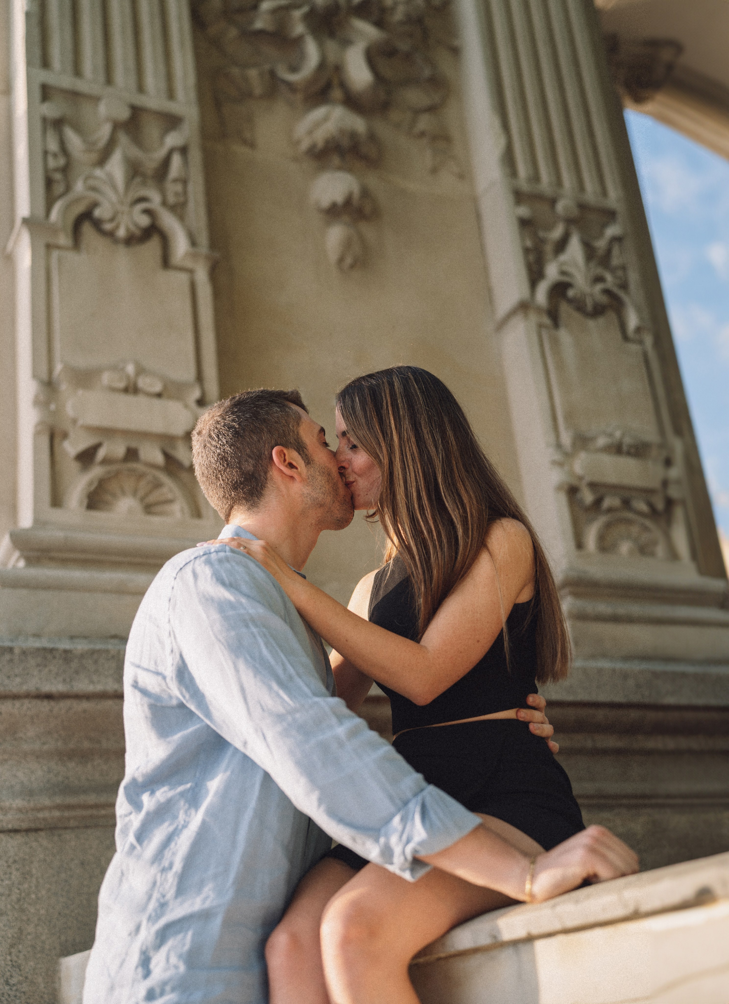 Sesiones de fotos de propuesta de matrimonio en Madrid. Fotógrafo en Madrid, España. Alyona Belyaninova