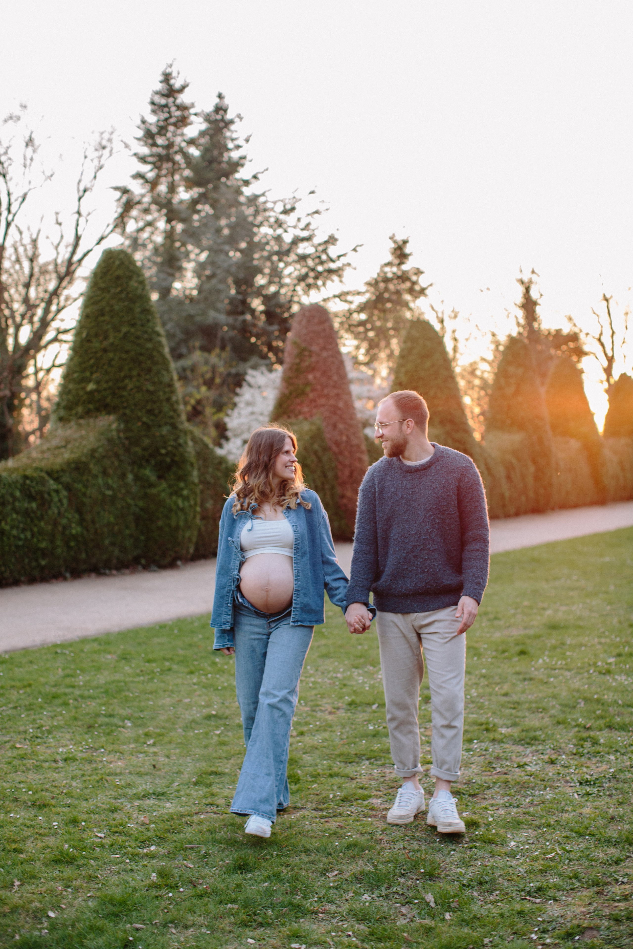 Babybauch. Hochzeitsfotograf Hamburg