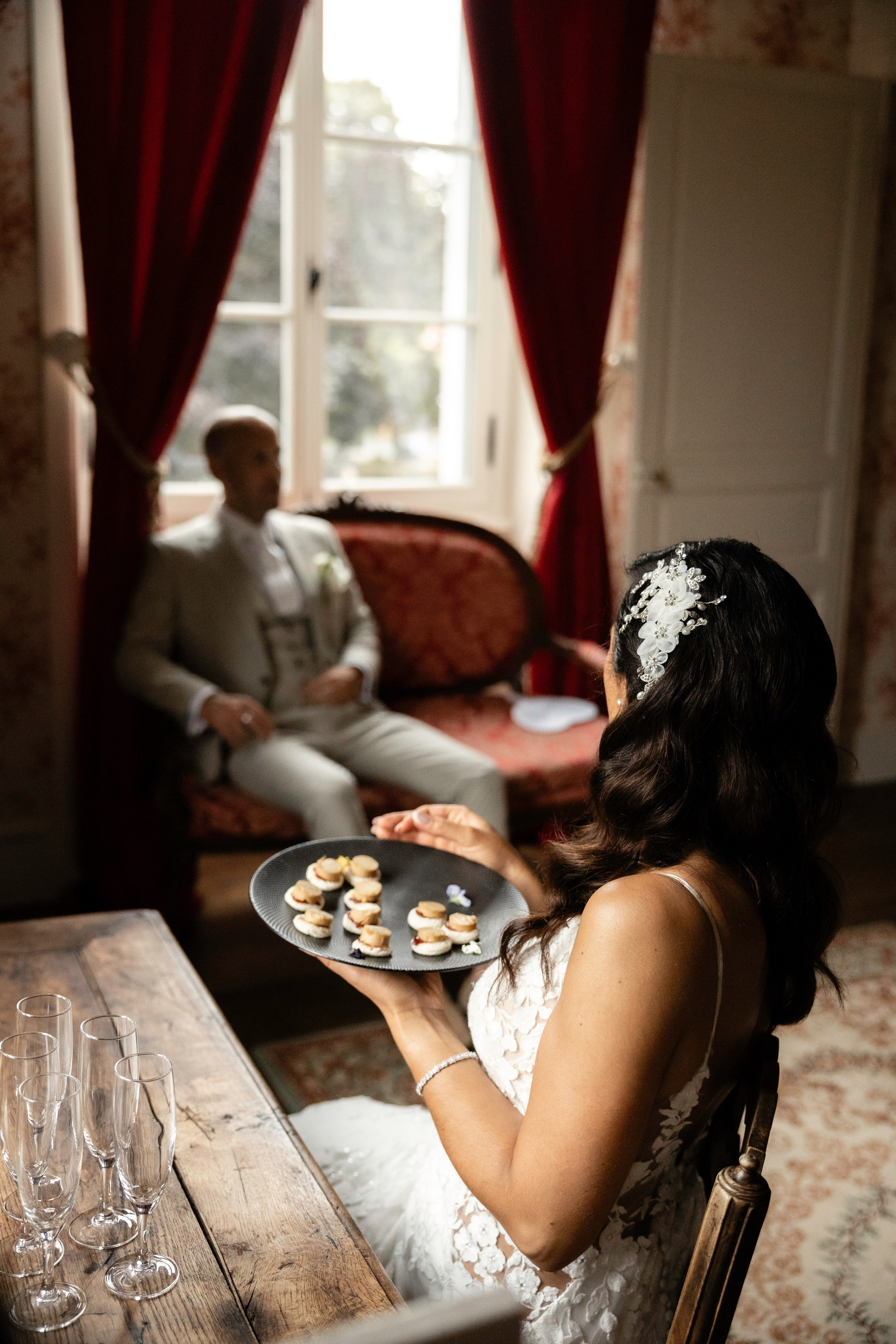 Roxane & Denis. Wedding at Abbaye du Palais, Thauron, France. June 29, 2024. Евгения Смирнова — фотограф в Тулузе и юго-западной Франции