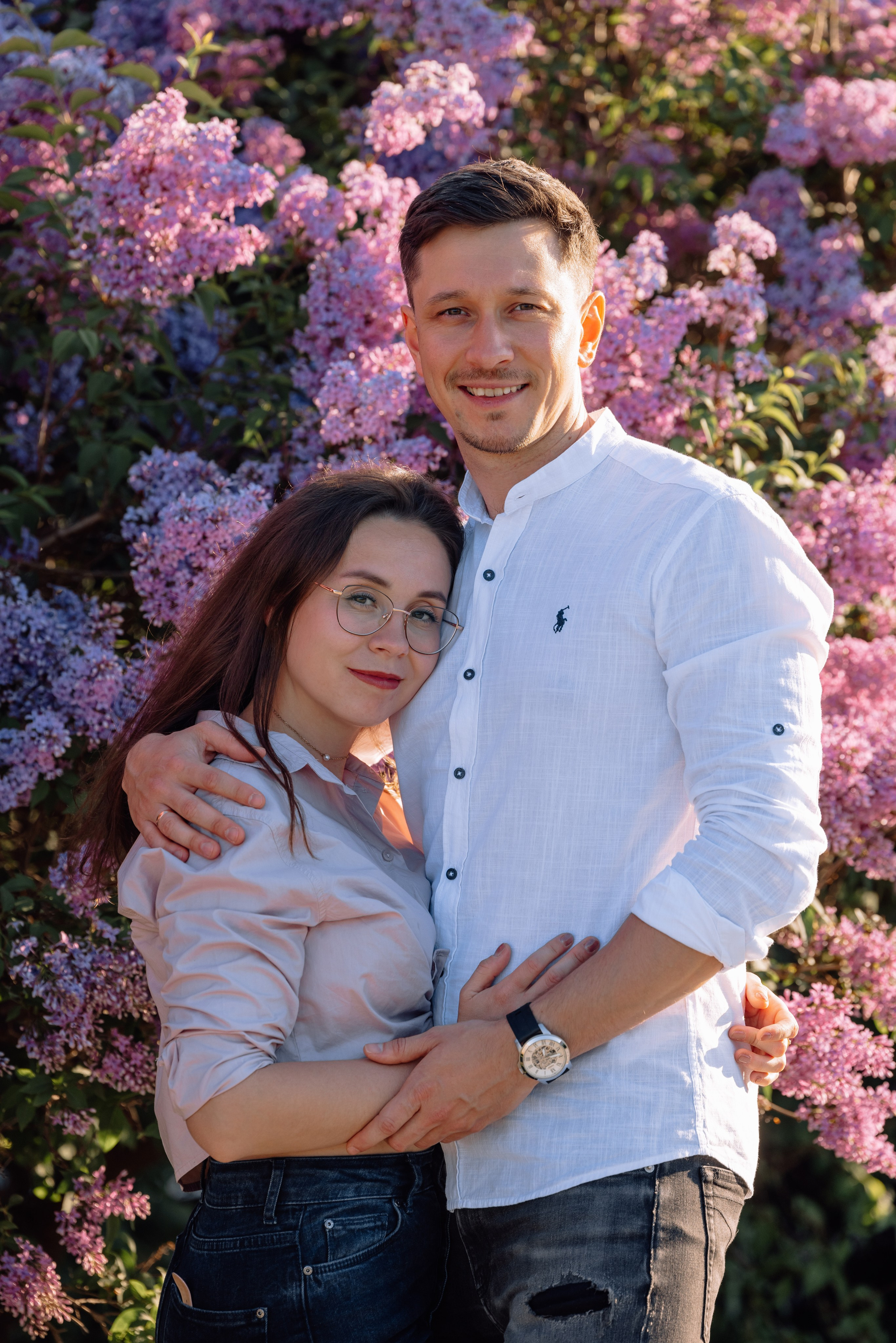 Schloss Nymphenburg: Mama, Papa und ein süßes Mädchen. Hochzeitsfotograf München Taufe Familienfotograf Tanja Mauke