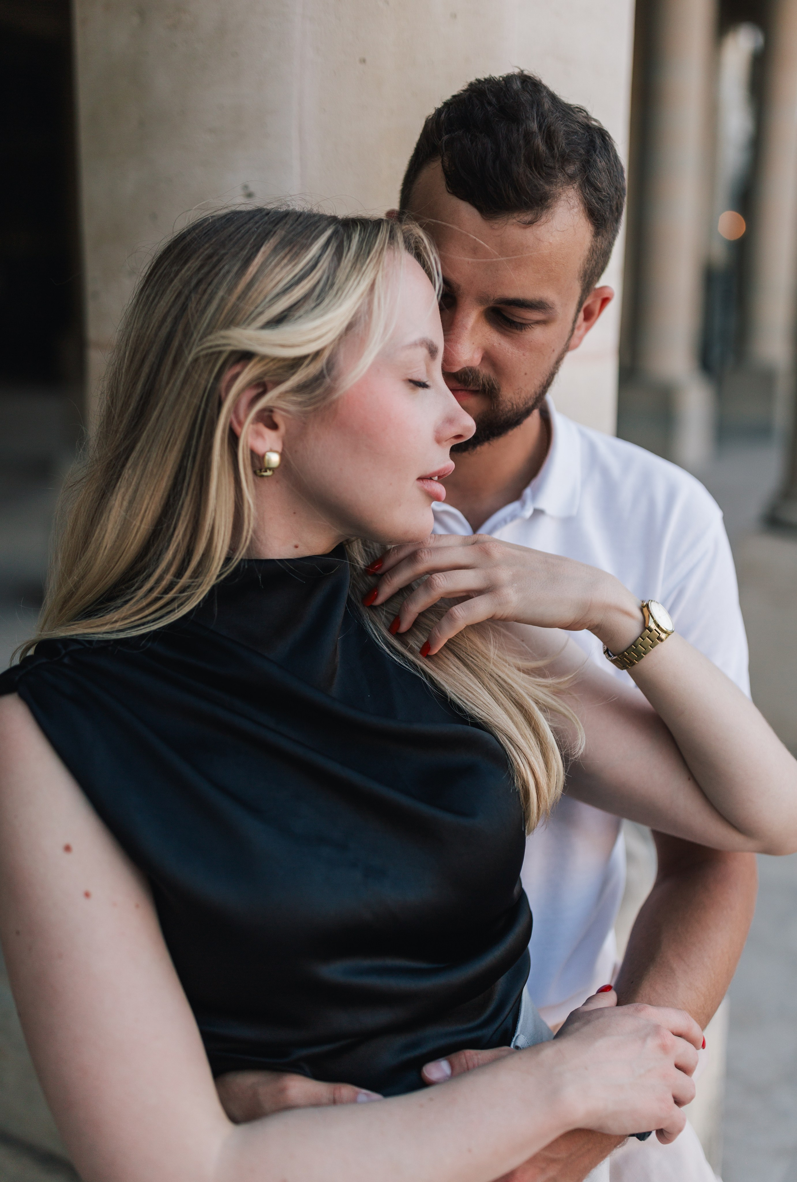 Paris couple shooting. Photographer Rouen, France