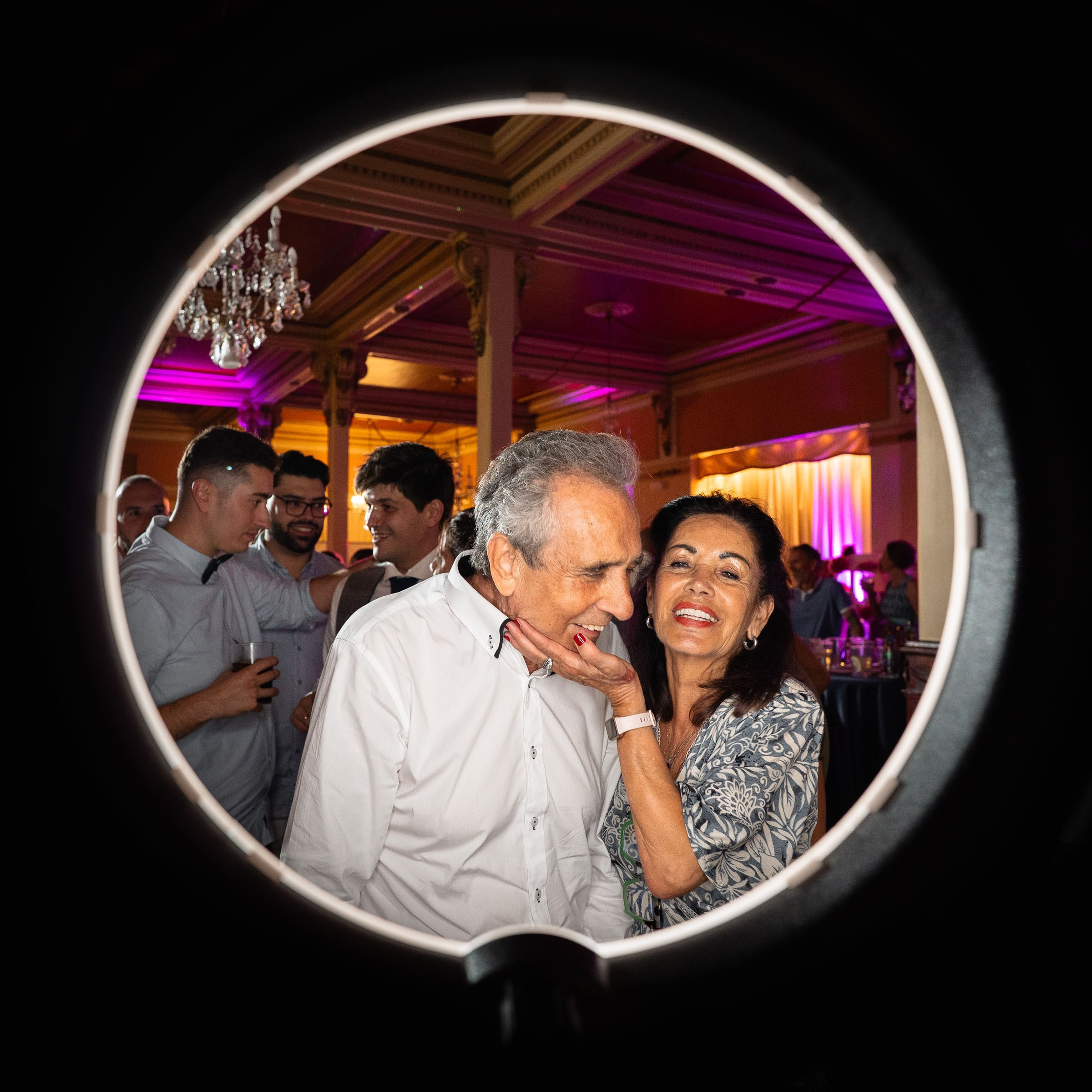 Photocircle y fotos de boda de Andrea y Jose en el Casino de Huesca. PIXLOVE - Fotógrafos de bodas Huesca Pirineos Zaragoza