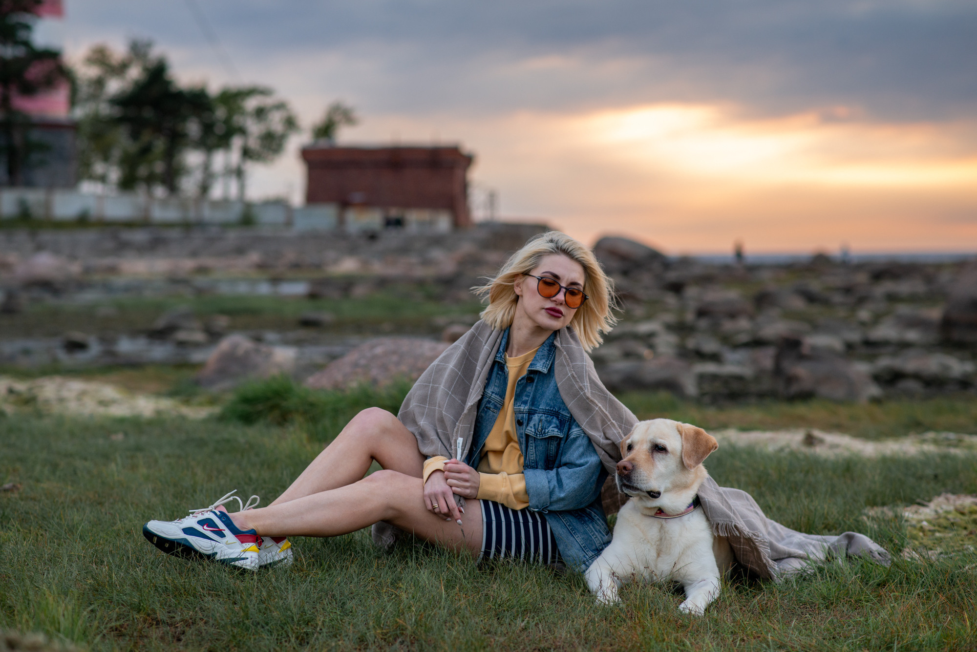 Фотопрогулки с собакой. Фотограф в Белграде Таня Асфирь