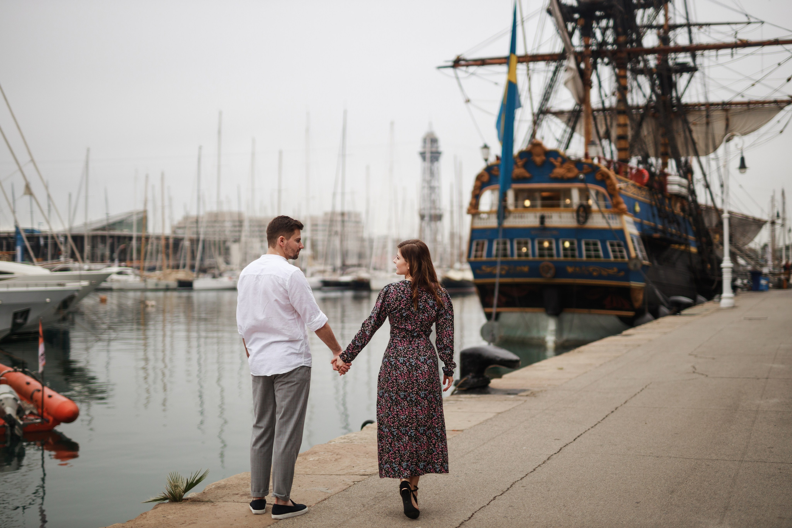 Damian i Monika. Фотограф в Барселоне Испании Маслик Юлия