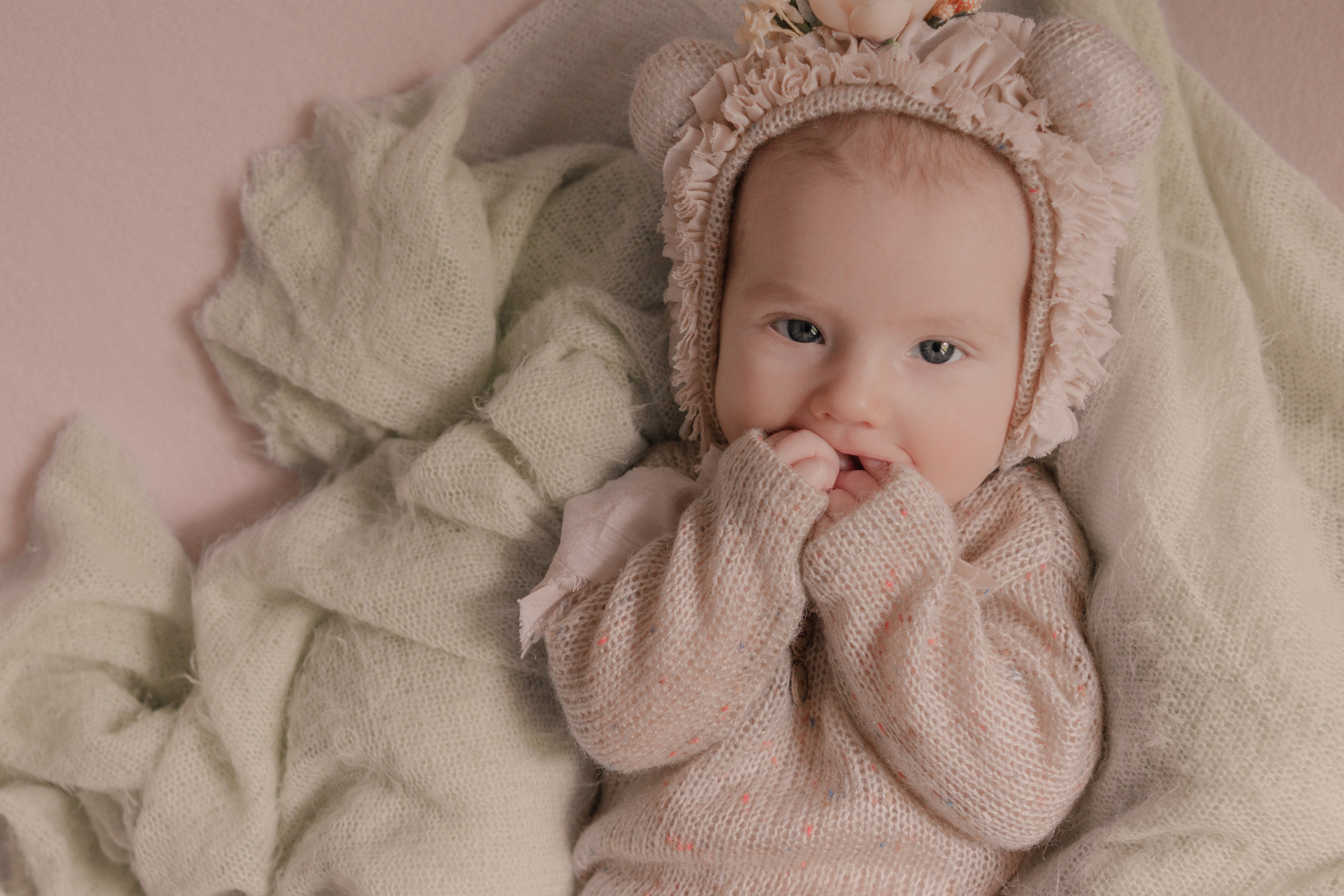 Emmi 3 Months. Maternity Newborn and Family photographer Hamburg Claire Hambley
