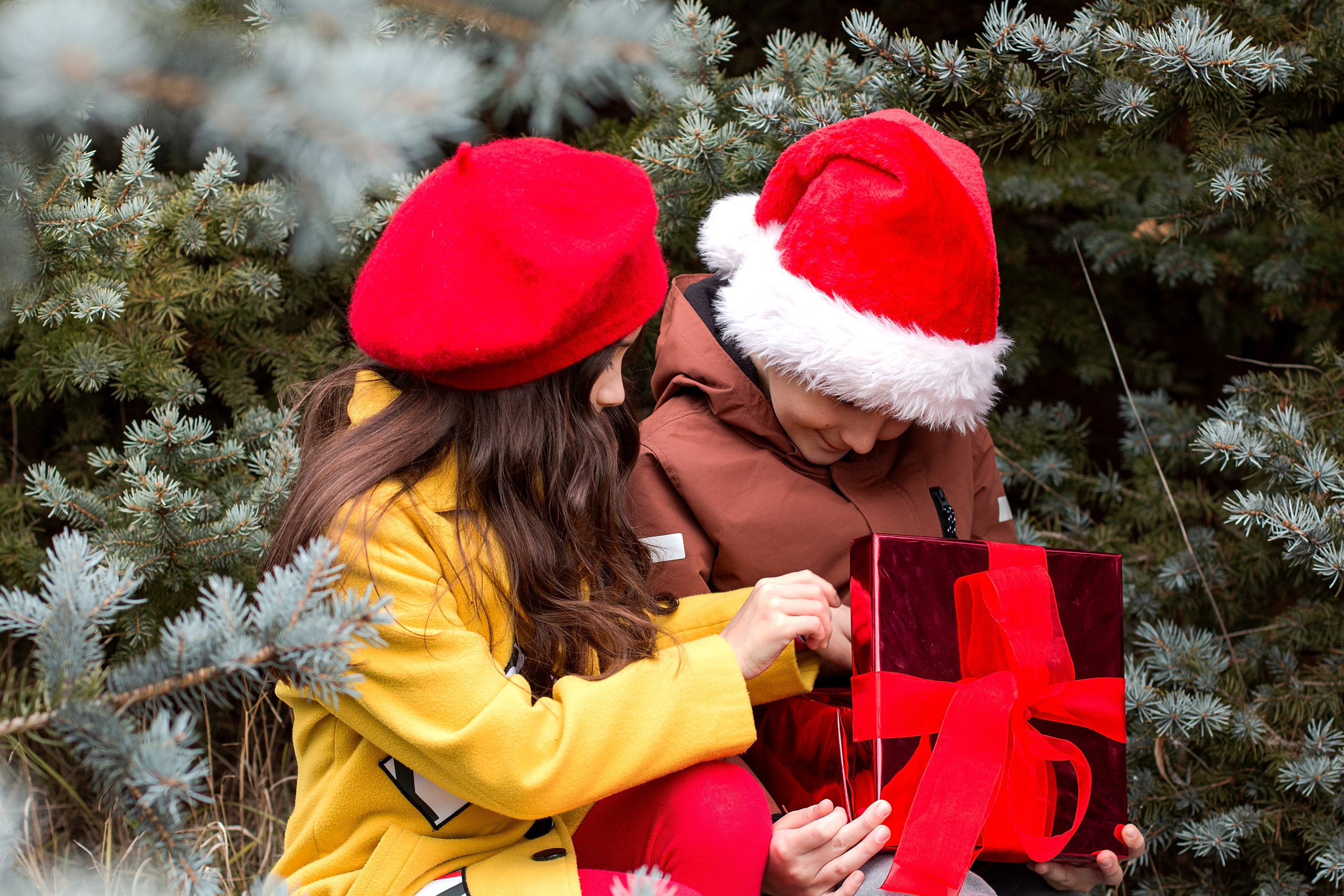 Новый год на улице. Детский и семейный фотограф в г. Бельцы