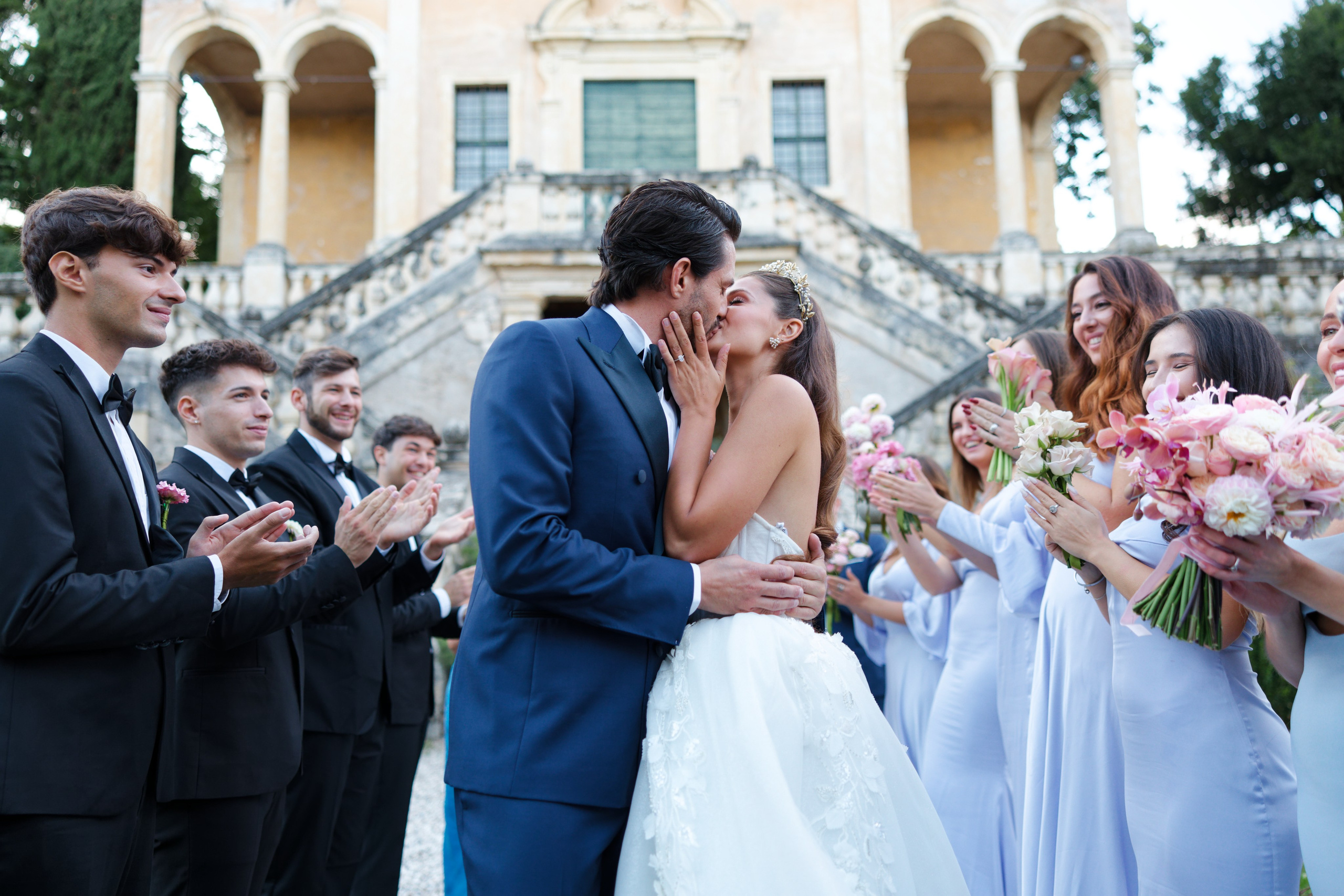 Wedding editorial at Villa Arvedi, Verona, Italy