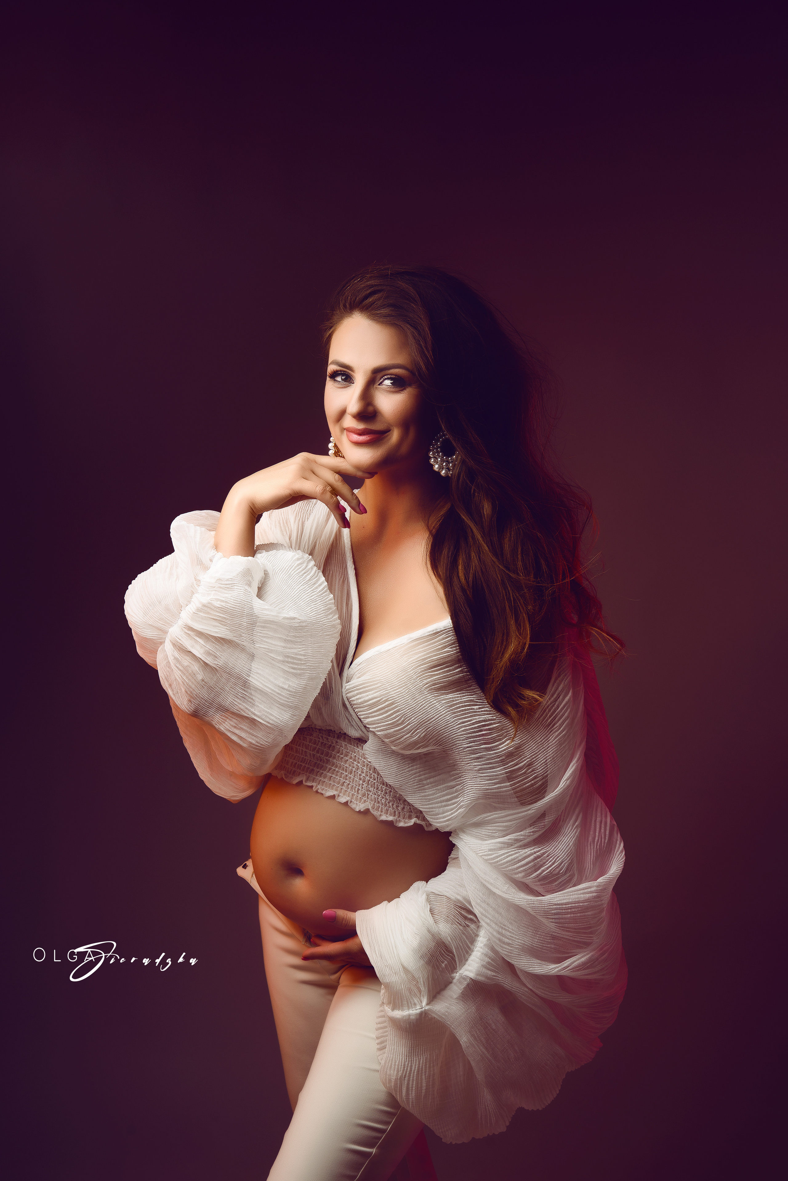 Sesje ciążowe. Olga Sieradzka fotograf rodzinny, ciążowy i dziecięcy w Pile