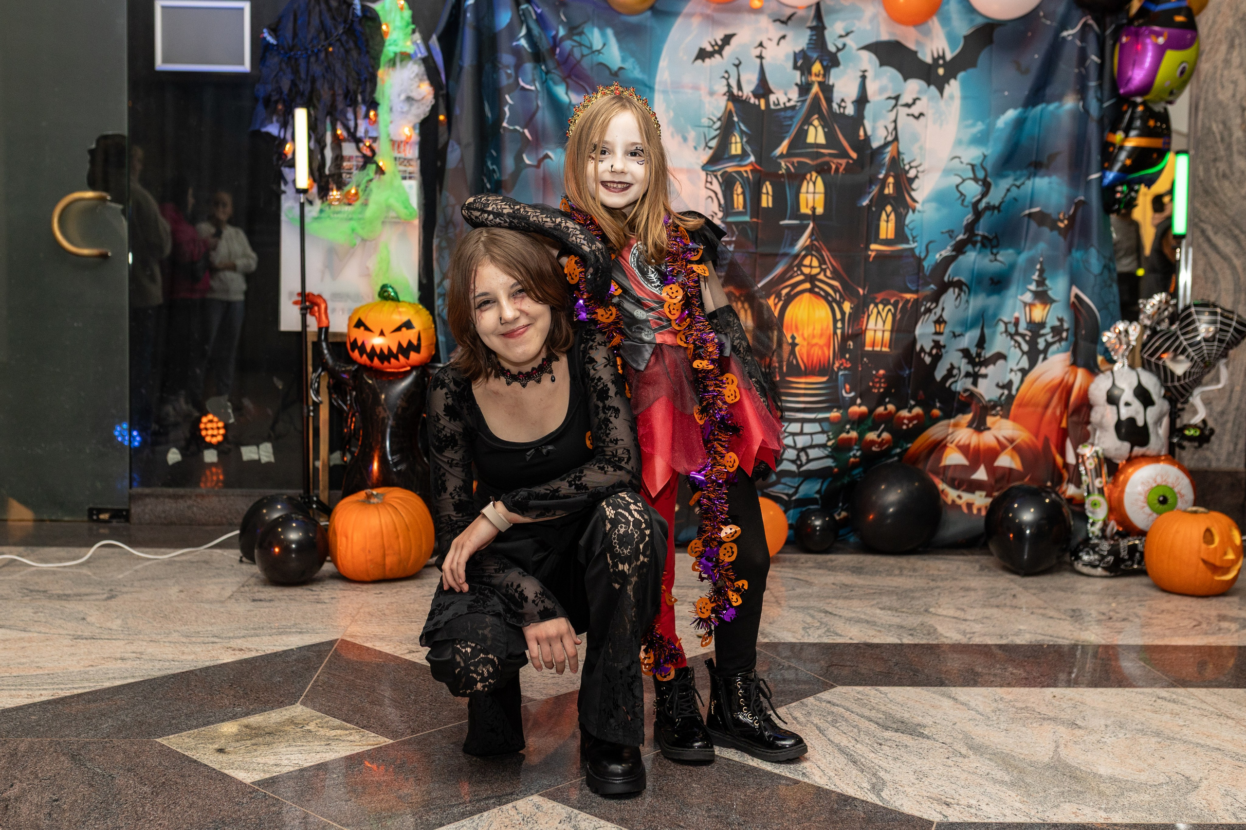 Leo dance studio Helloween 2025. Семейный и детский фотограф в Варшаве Мила Бобровская