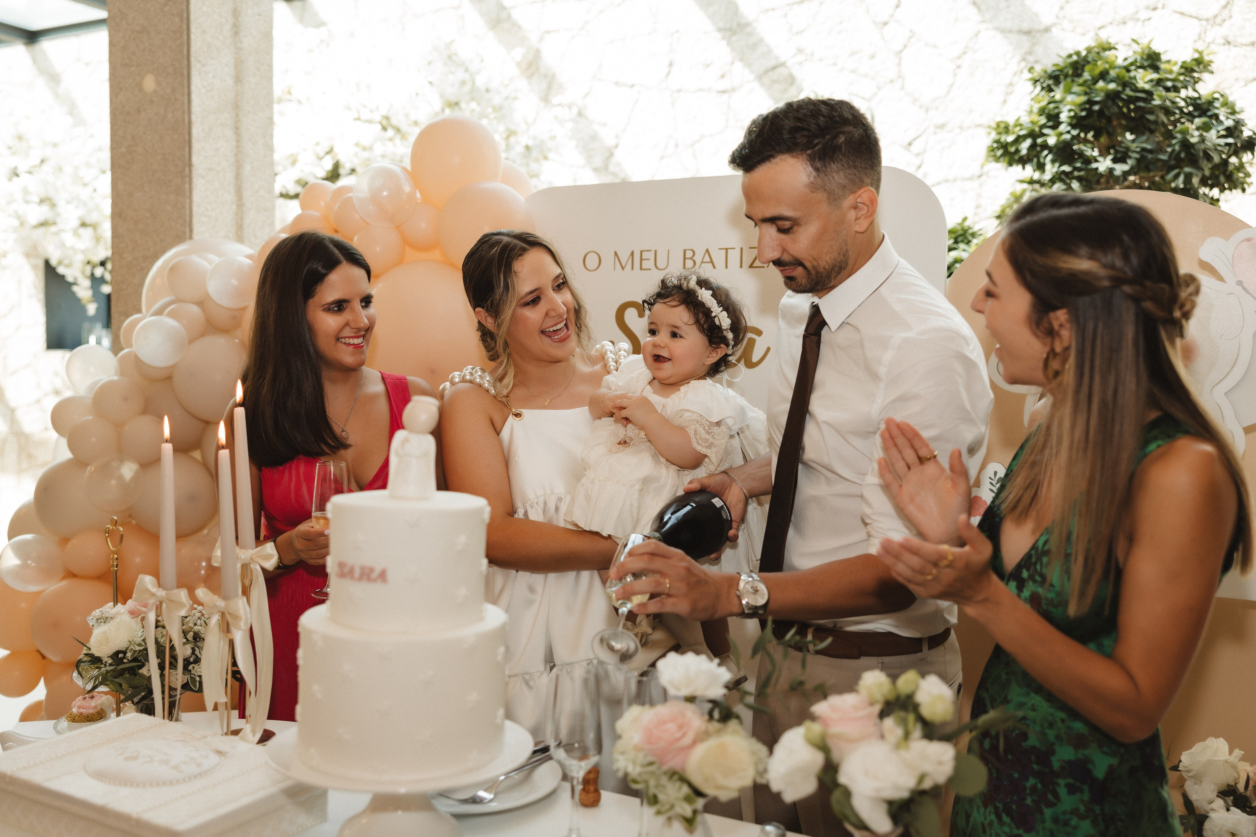 Batizado da Sara. Photographe de mariage et de famille à Braga — Alexandra Mieres Photography