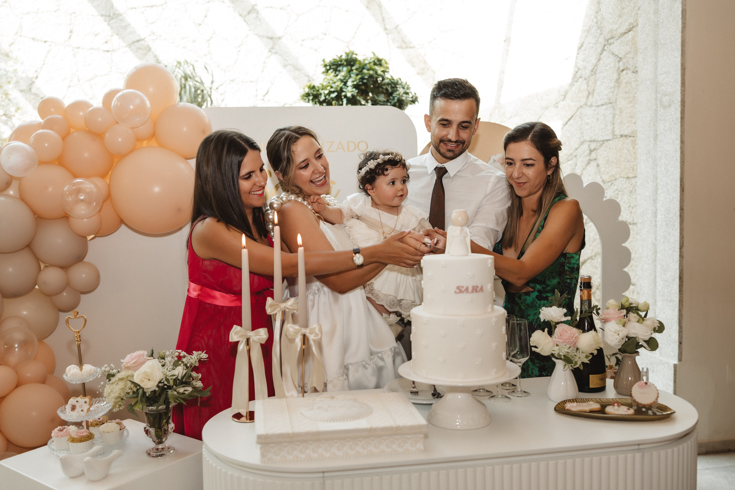 Batizado da Sara. Photographe de mariage et de famille à Braga — Alexandra Mieres Photography