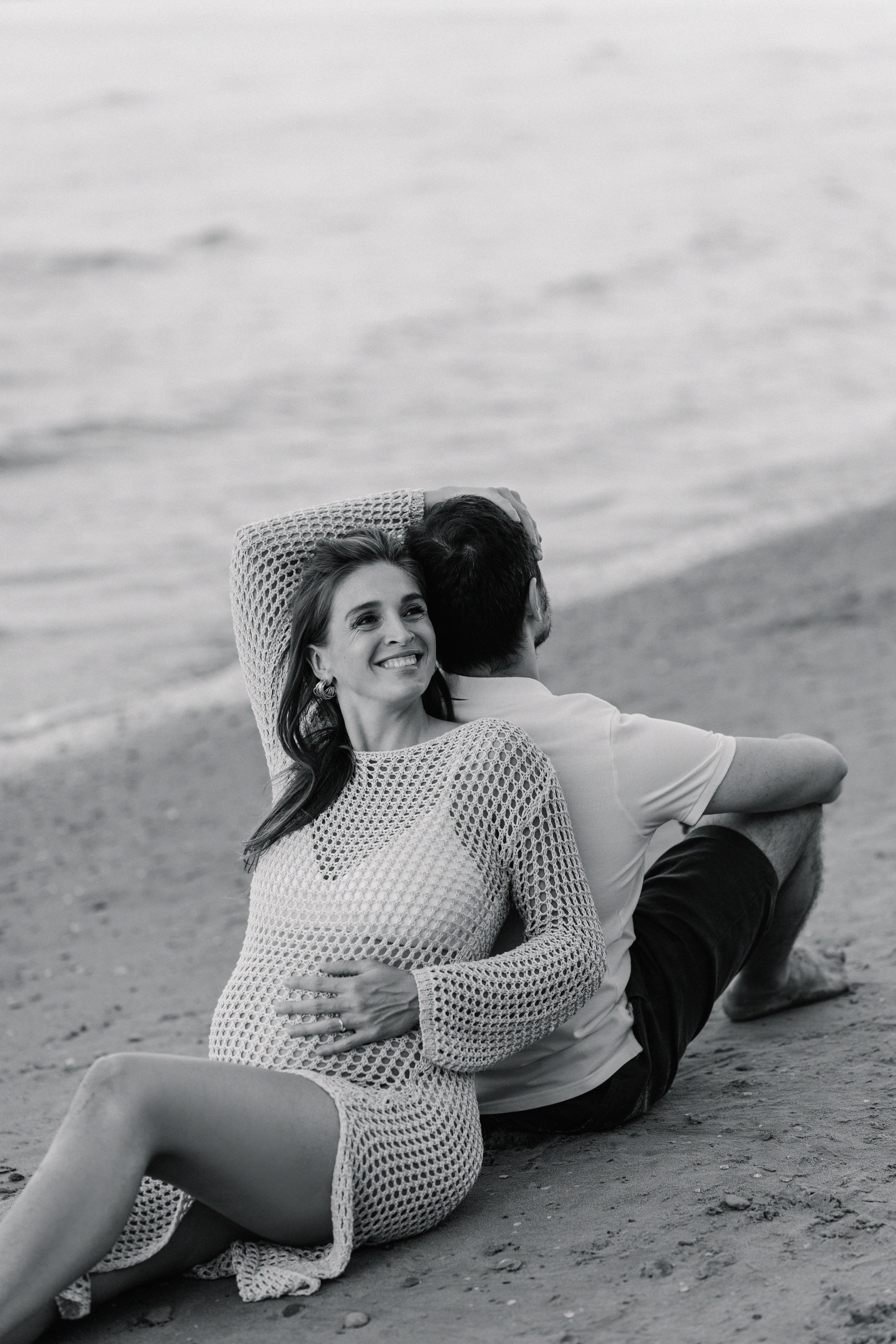 In dolce attesa. Fotografa Rimini