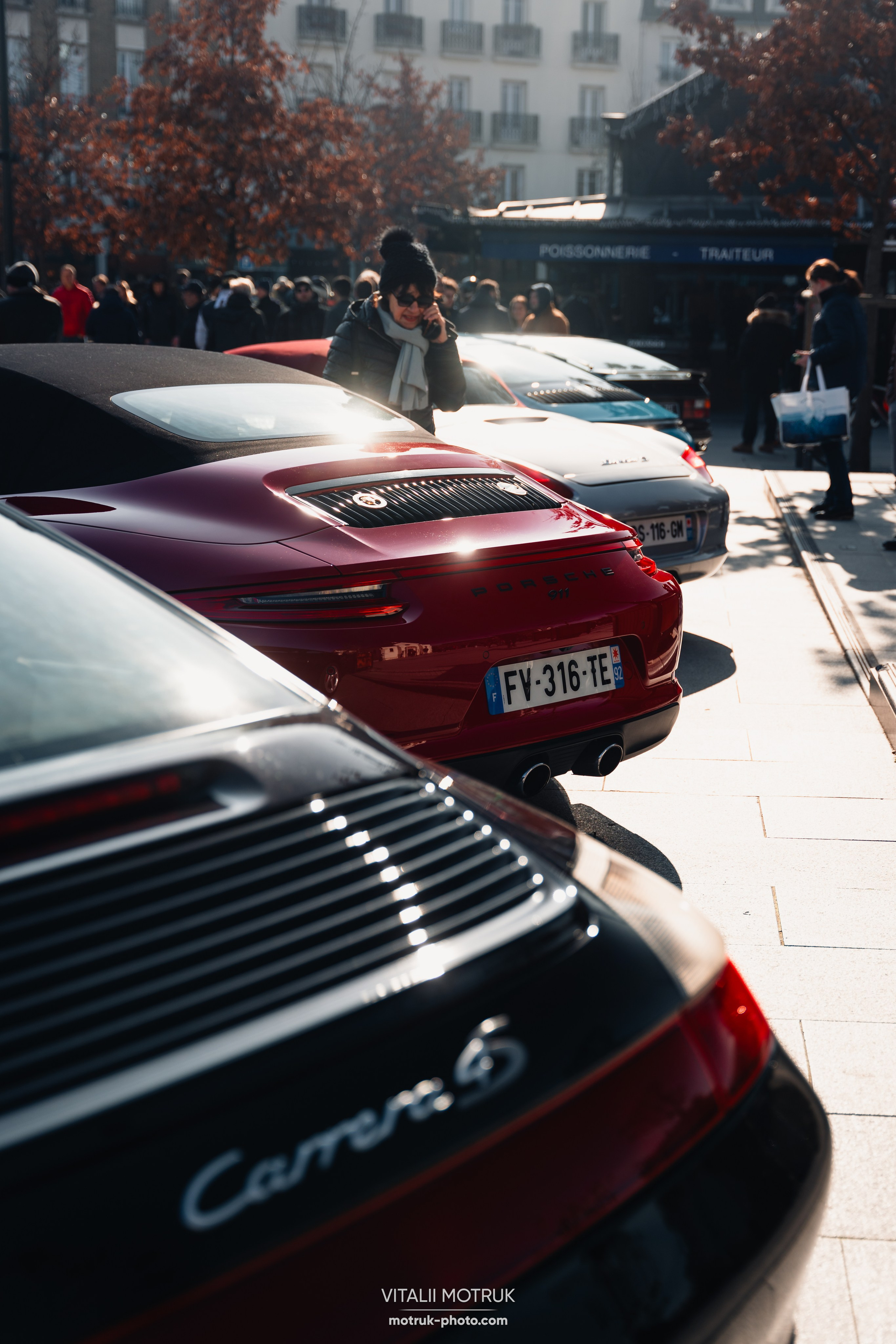 Rassemblement Colombes 16 fevrier 2025. Photographe de voitures à Paris — Vitalii Motruk